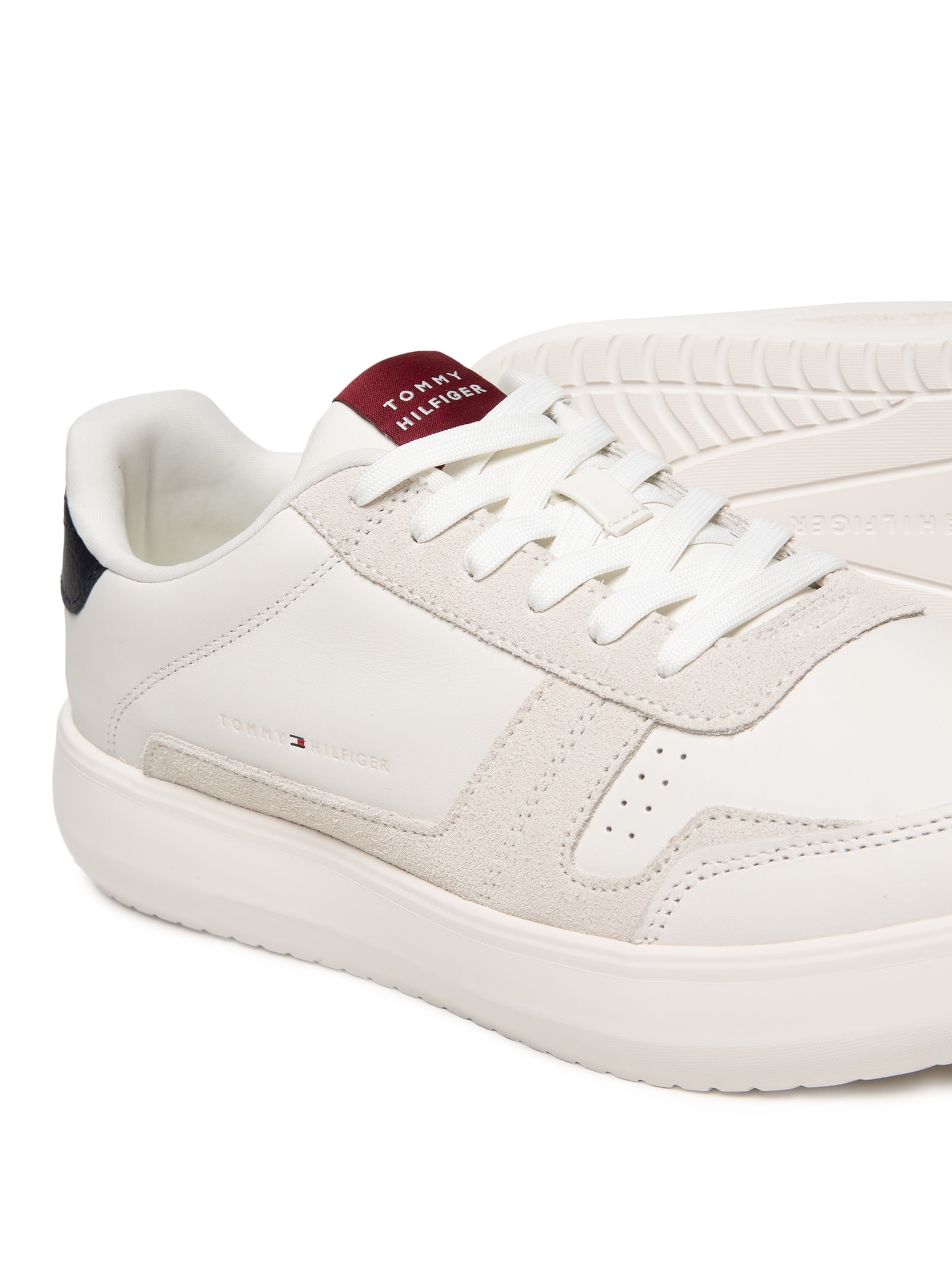 Tênis Masculino Modern Lightcup Lth Wl - Branco - Tommy Hilfiger