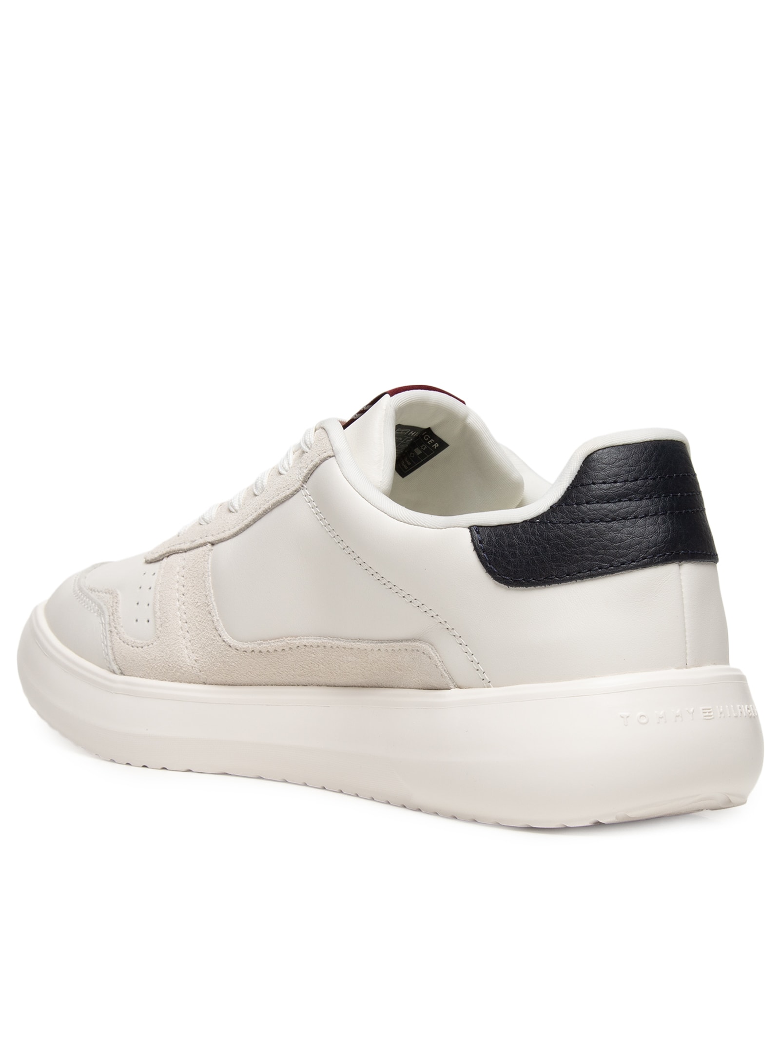 Tênis Masculino Modern Lightcup Lth Wl Branco Tommy Hilfiger