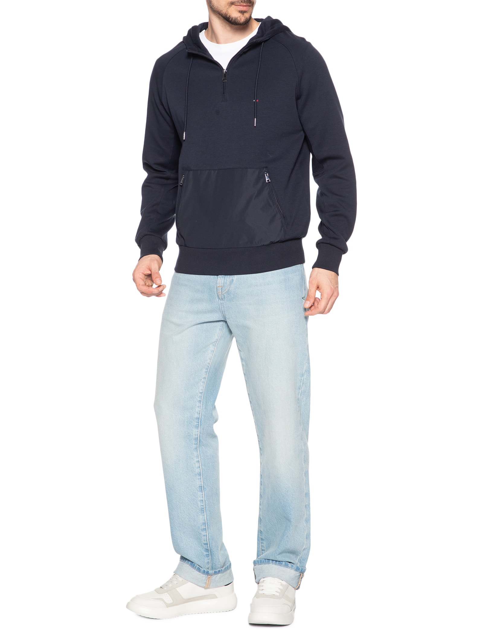 Tênis Masculino Modern Lightcup Lth Wl Branco Tommy Hilfiger