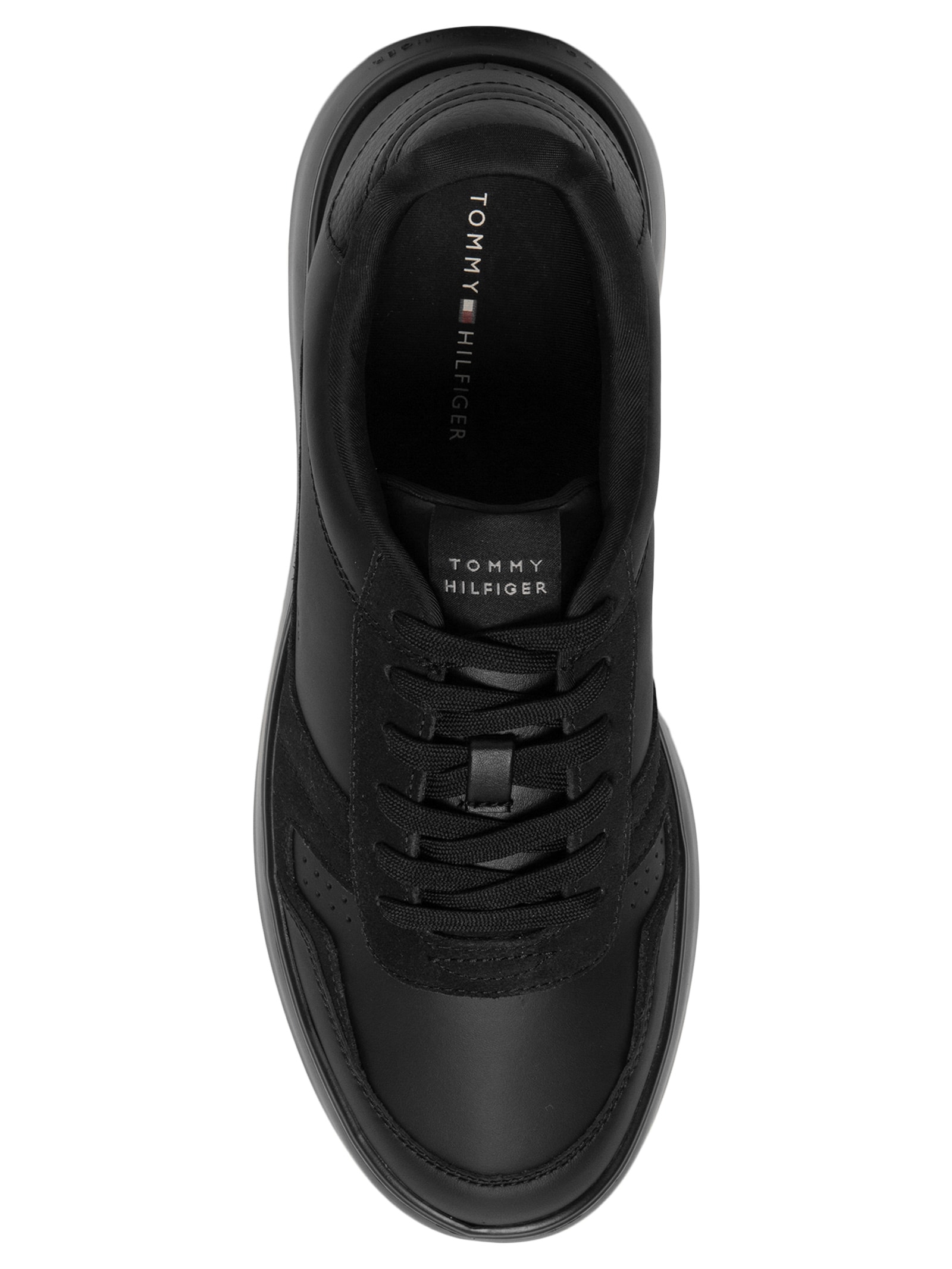 Tênis Masculino Modern Lightcup Lth Wl Preto Tommy Hilfiger