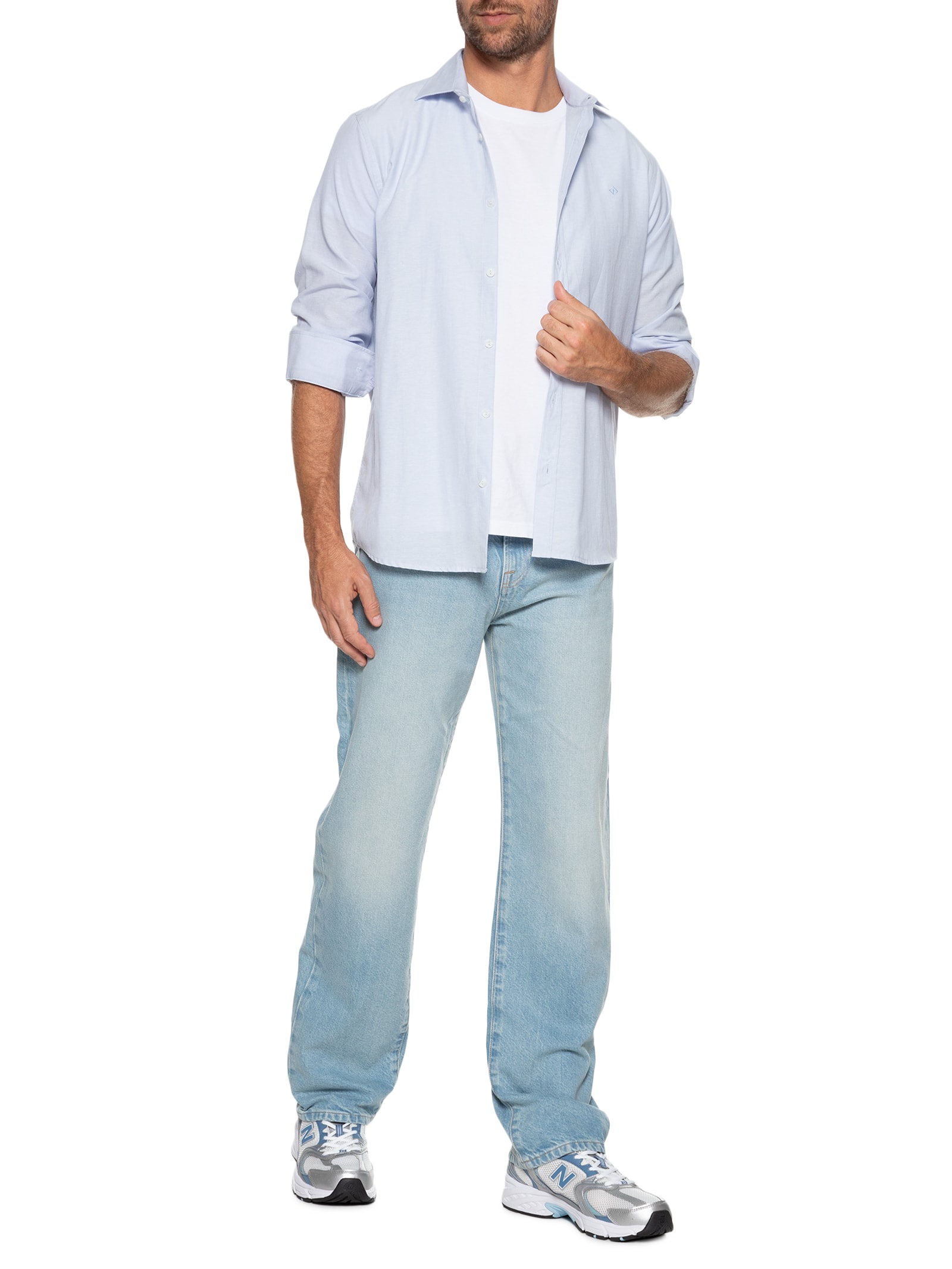 New Balance Tênis Masculino Nb 530 Cinza - Main Image