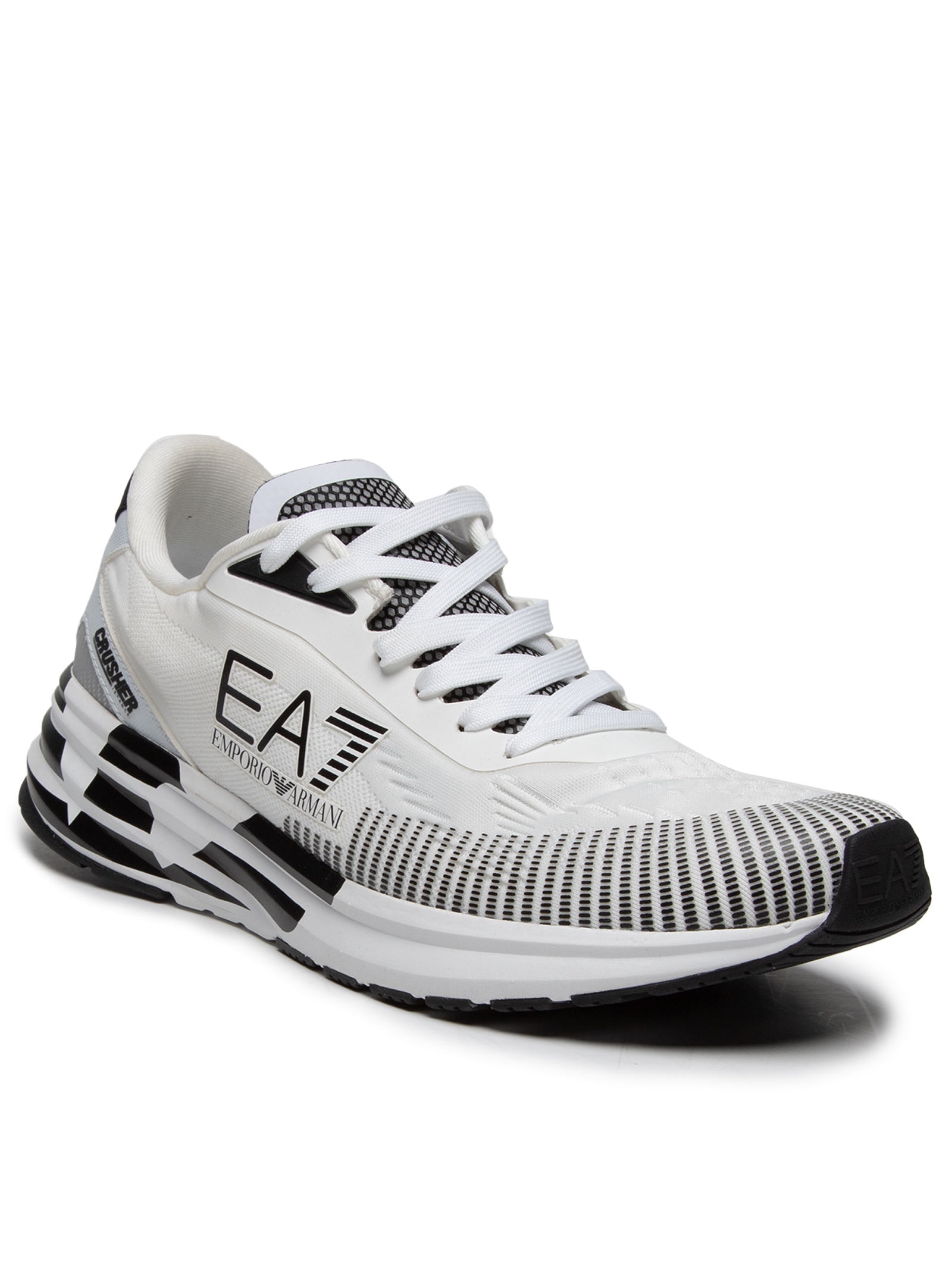 Tênis Masculino  New Crusher Distance – Branco Ea7 Emporio Armani