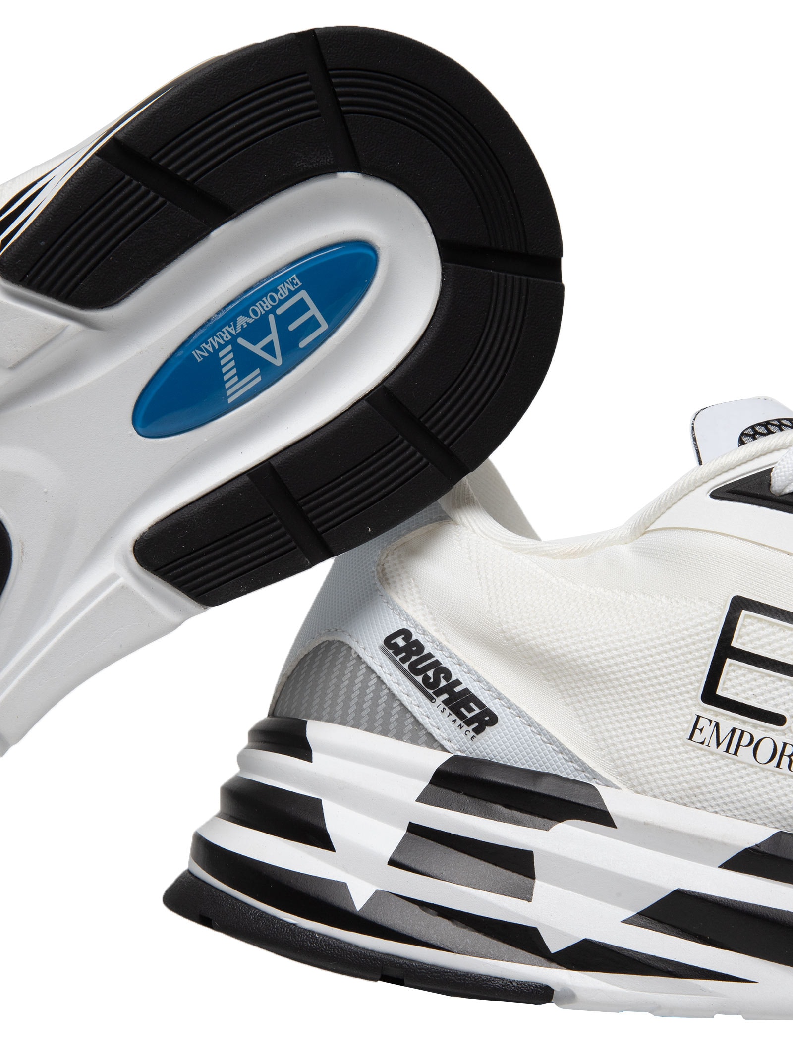 Tênis Masculino  New Crusher Distance – Branco Ea7 Emporio Armani