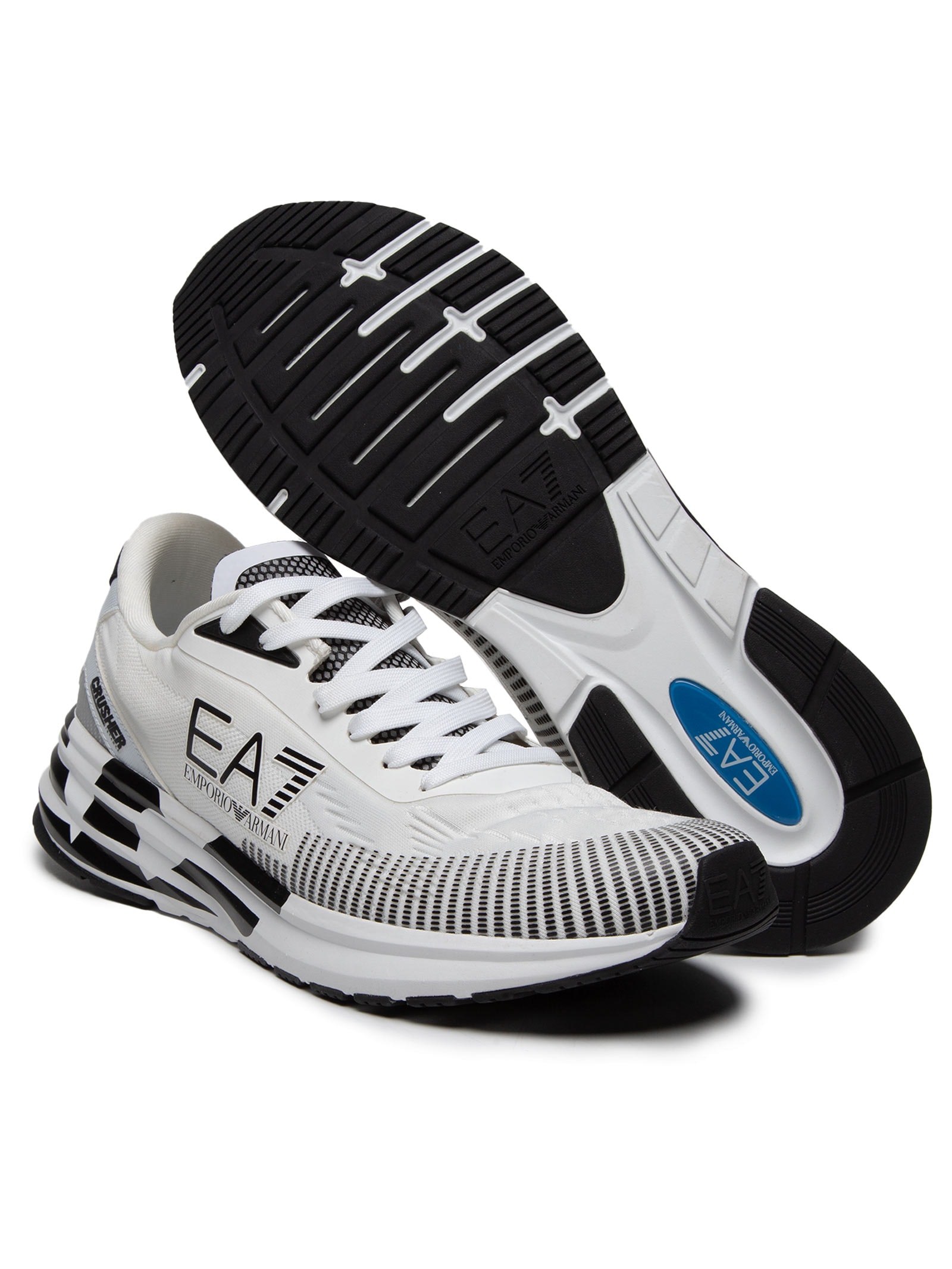Tênis Masculino  New Crusher Distance – Branco Ea7 Emporio Armani