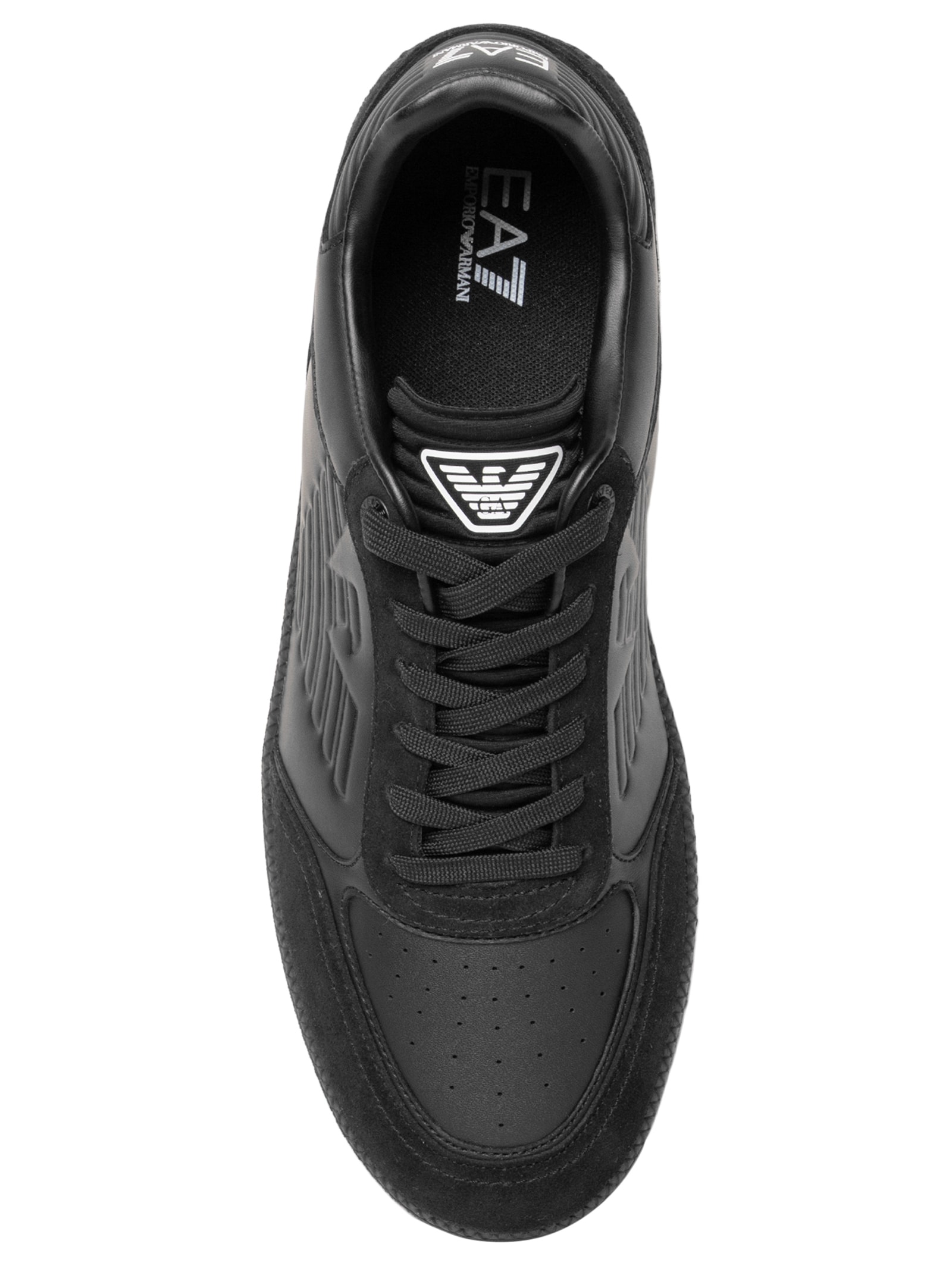 Tênis Masculino New Heritage Eagle Preto Ea7 Emporio Armani