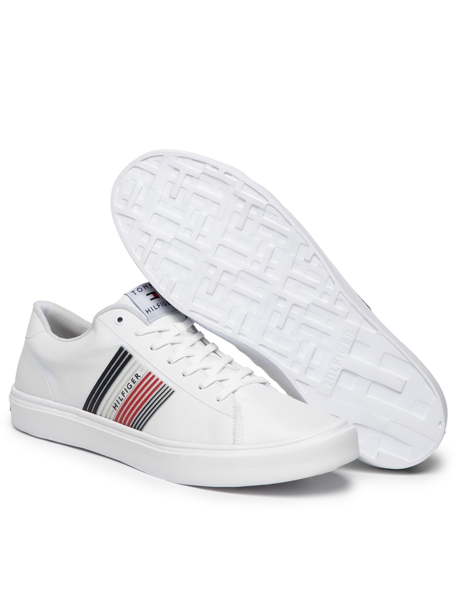 Tênis Masculino New Malcolm Branco Tommy Hilfiger