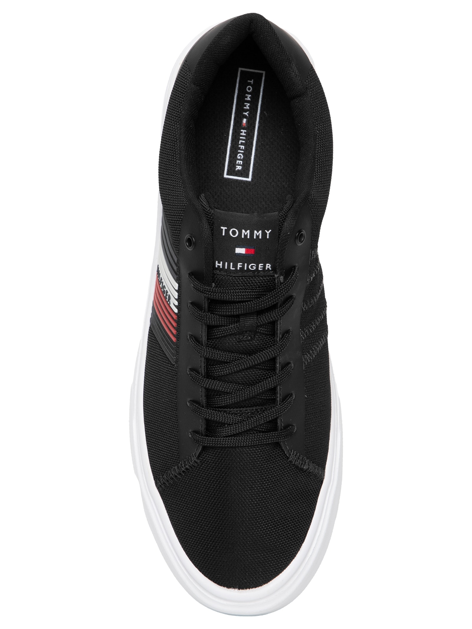 Tênis Masculino New Malcolm Preto Tommy Hilfiger
