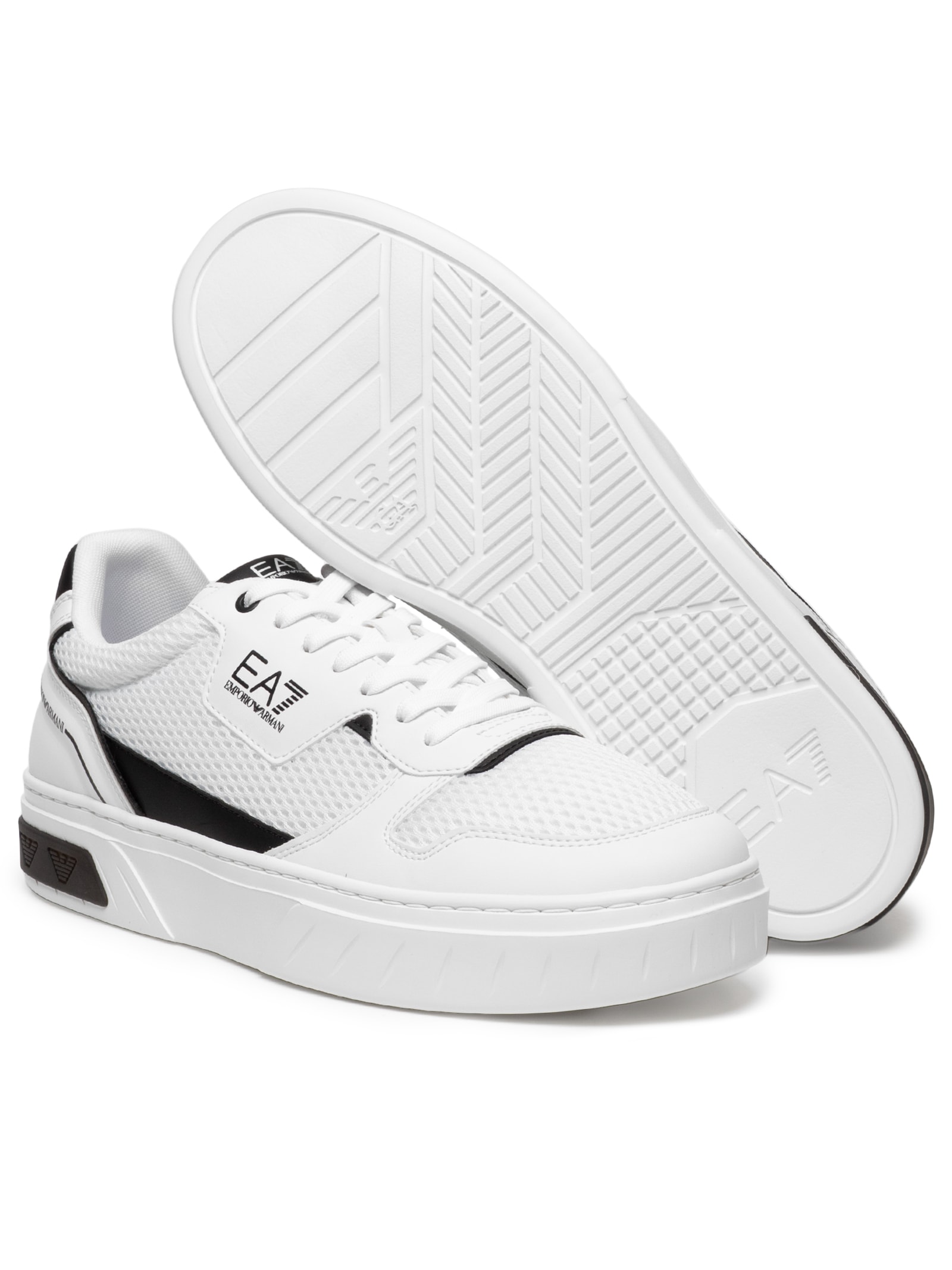 Tênis Masculino New Premium Court Branco Ea7 Emporio Armani