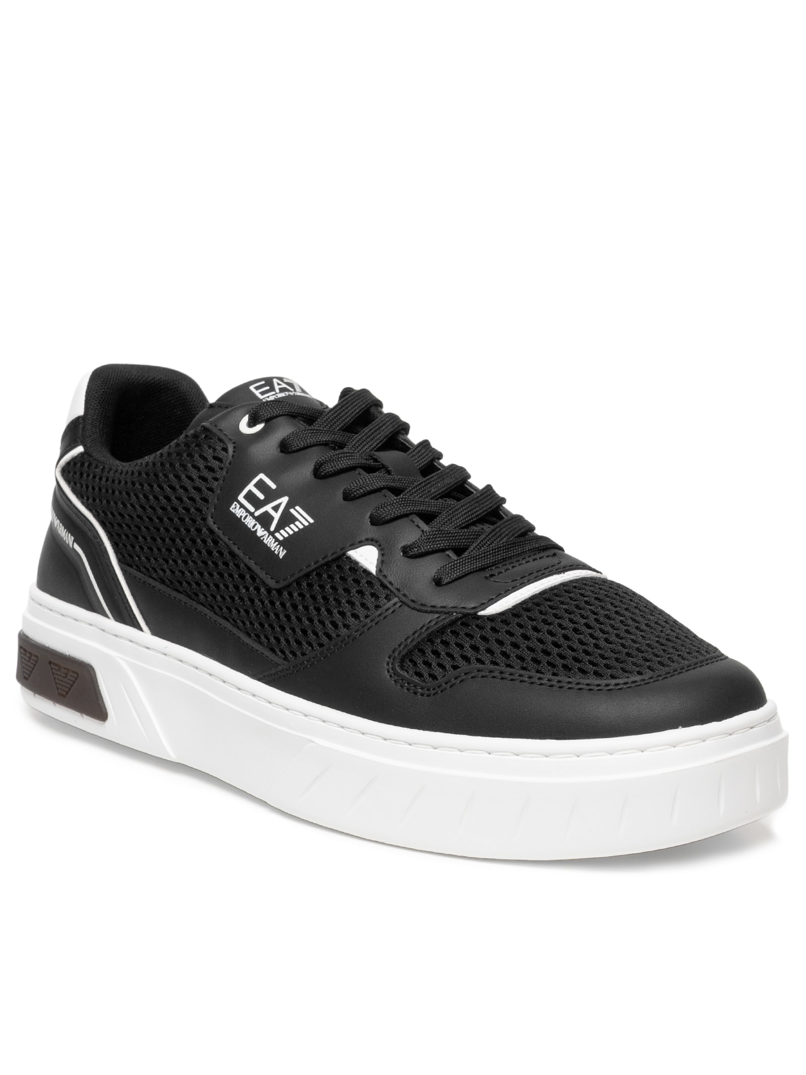 Tênis Masculino New Premium Court Preto Ea7 Emporio Armani