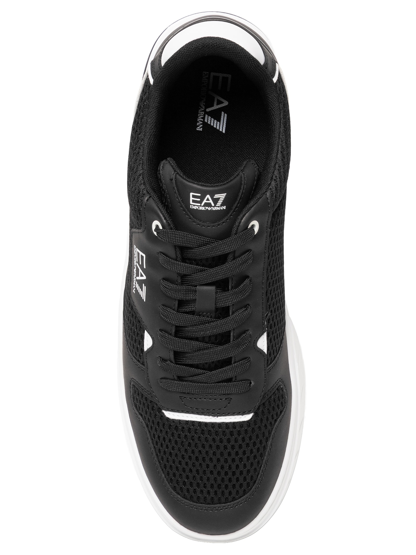 Tênis Masculino New Premium Court Preto Ea7 Emporio Armani