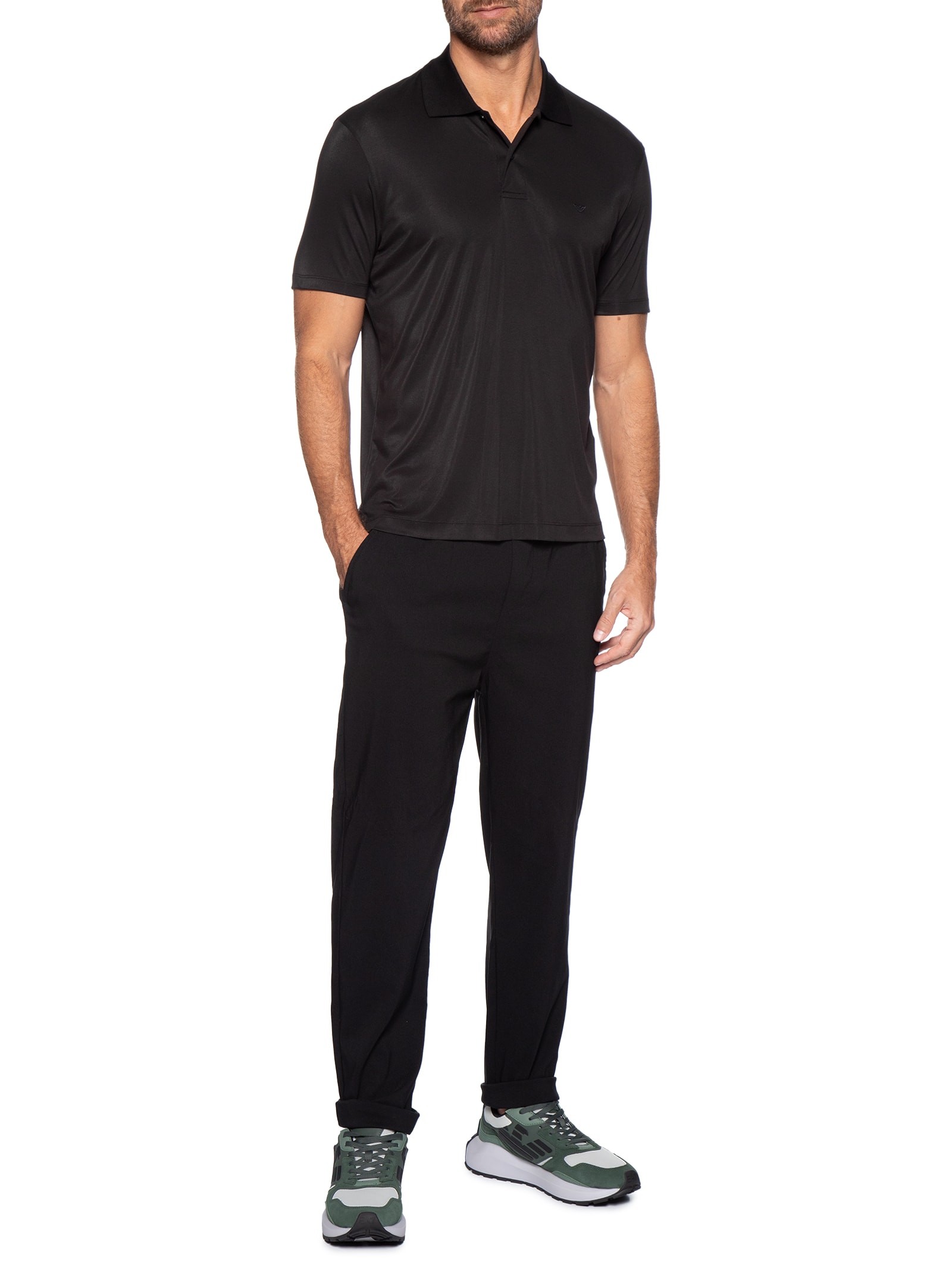 Tênis Masculino New Wader Verde Ea7 Emporio Armani