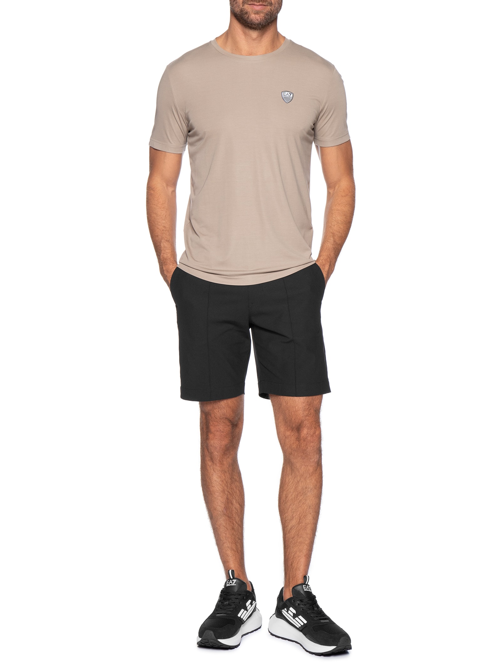 Tênis Masculino  New Wader – Preto Ea7 Emporio Armani