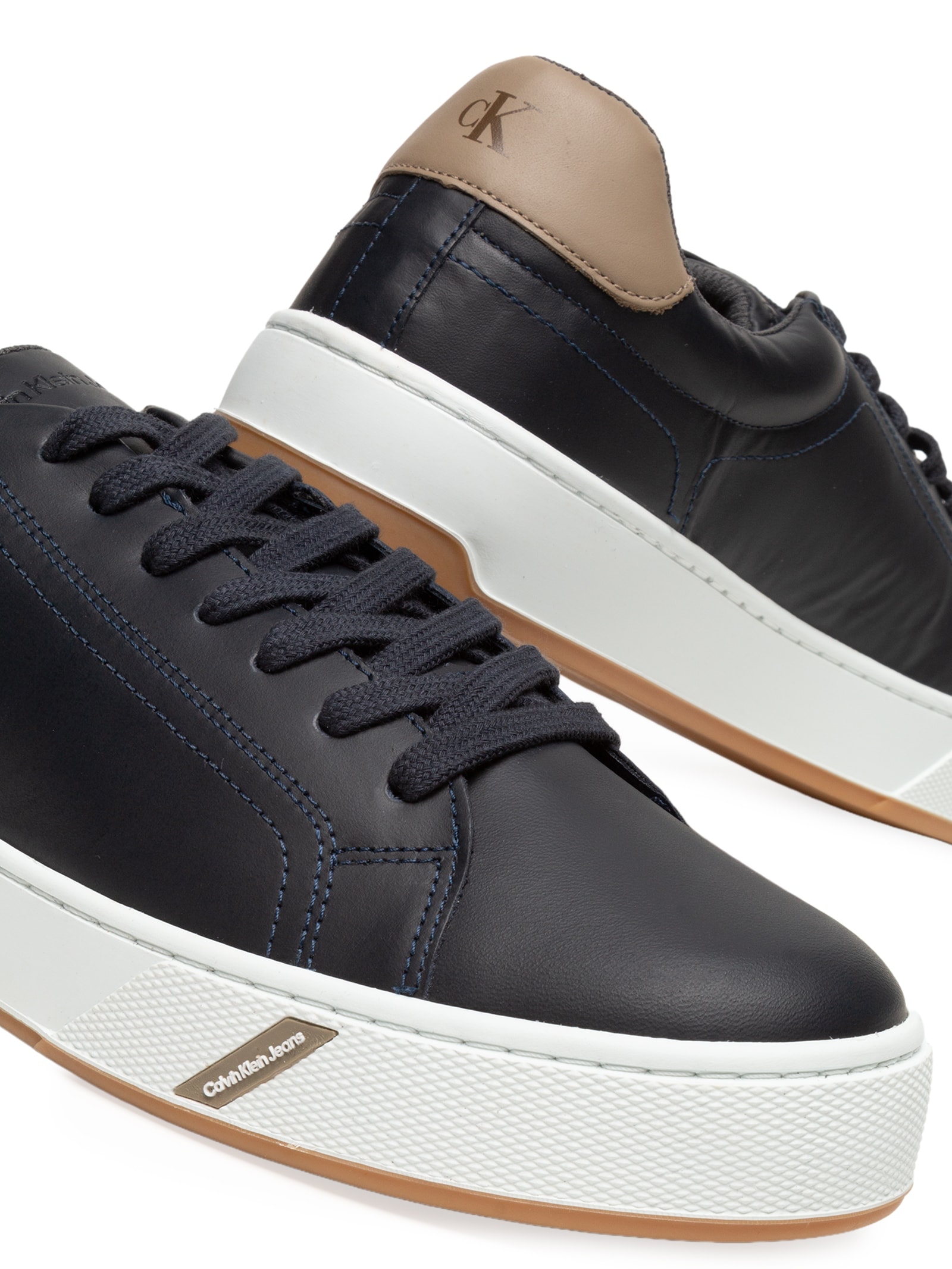 Tênis Masculino Palito Clean Casual Azul Calvin Klein Jeans