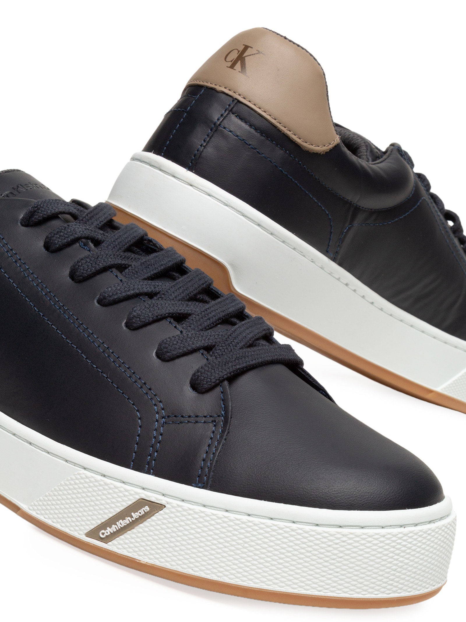 Tênis Masculino Palito Clean Casual Azul Calvin Klein Jeans