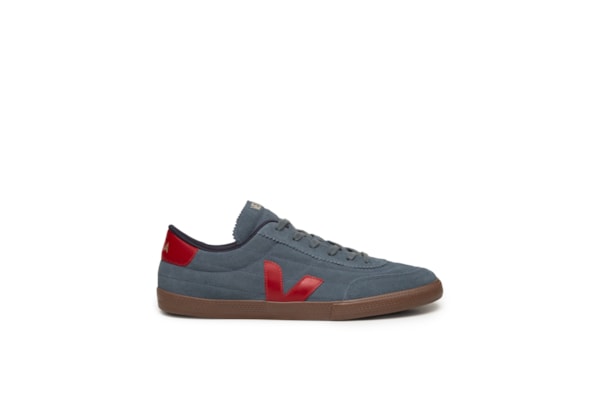 Tênis Masculino Panenka Suede - Azul