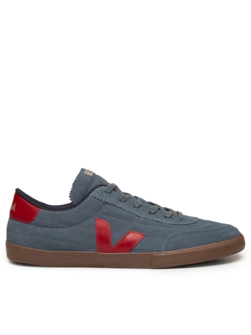 Tênis Masculino Panenka Suede – Azul