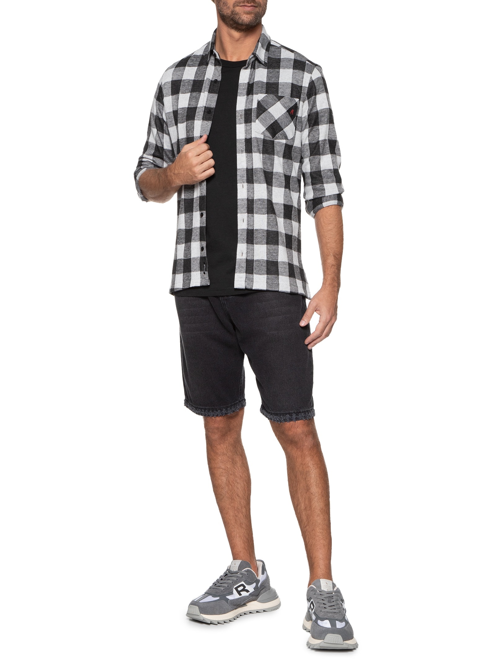 Tênis Masculino R-brooklyn Cinza Reserva Go