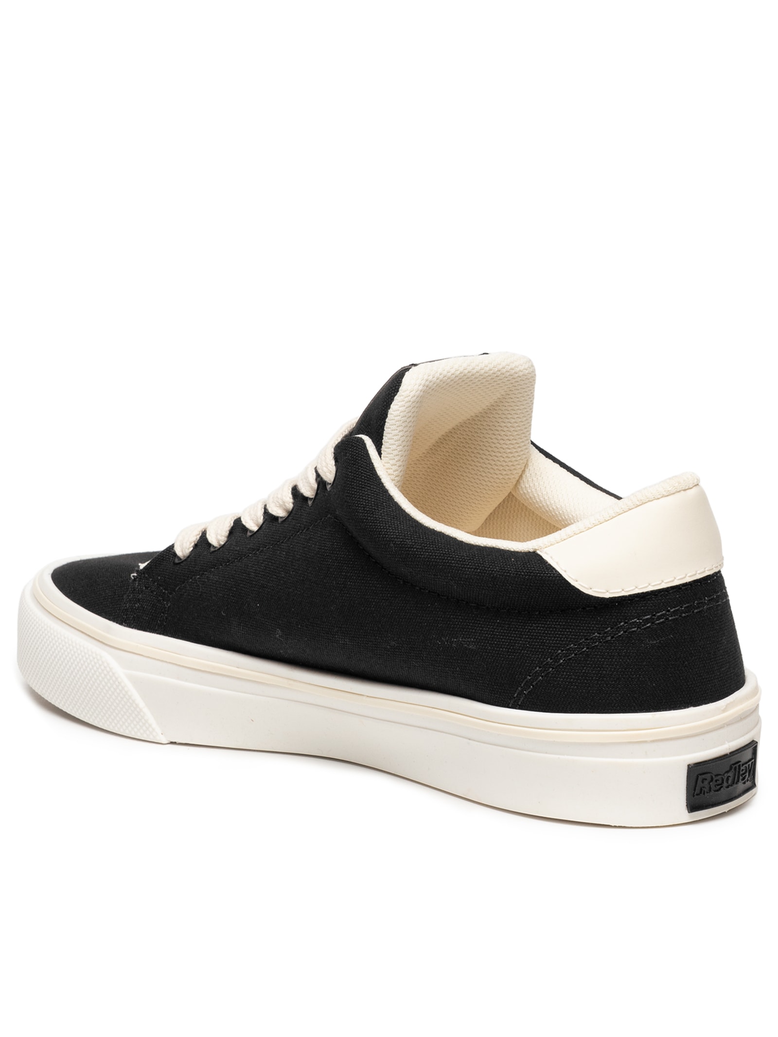 Tênis Masculino Redley Id Lona + Laminado Sintetico Preto Redley