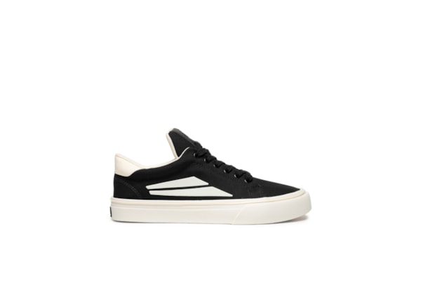 Tênis Masculino Redley Id Lona + Laminado Sintetico - Preto