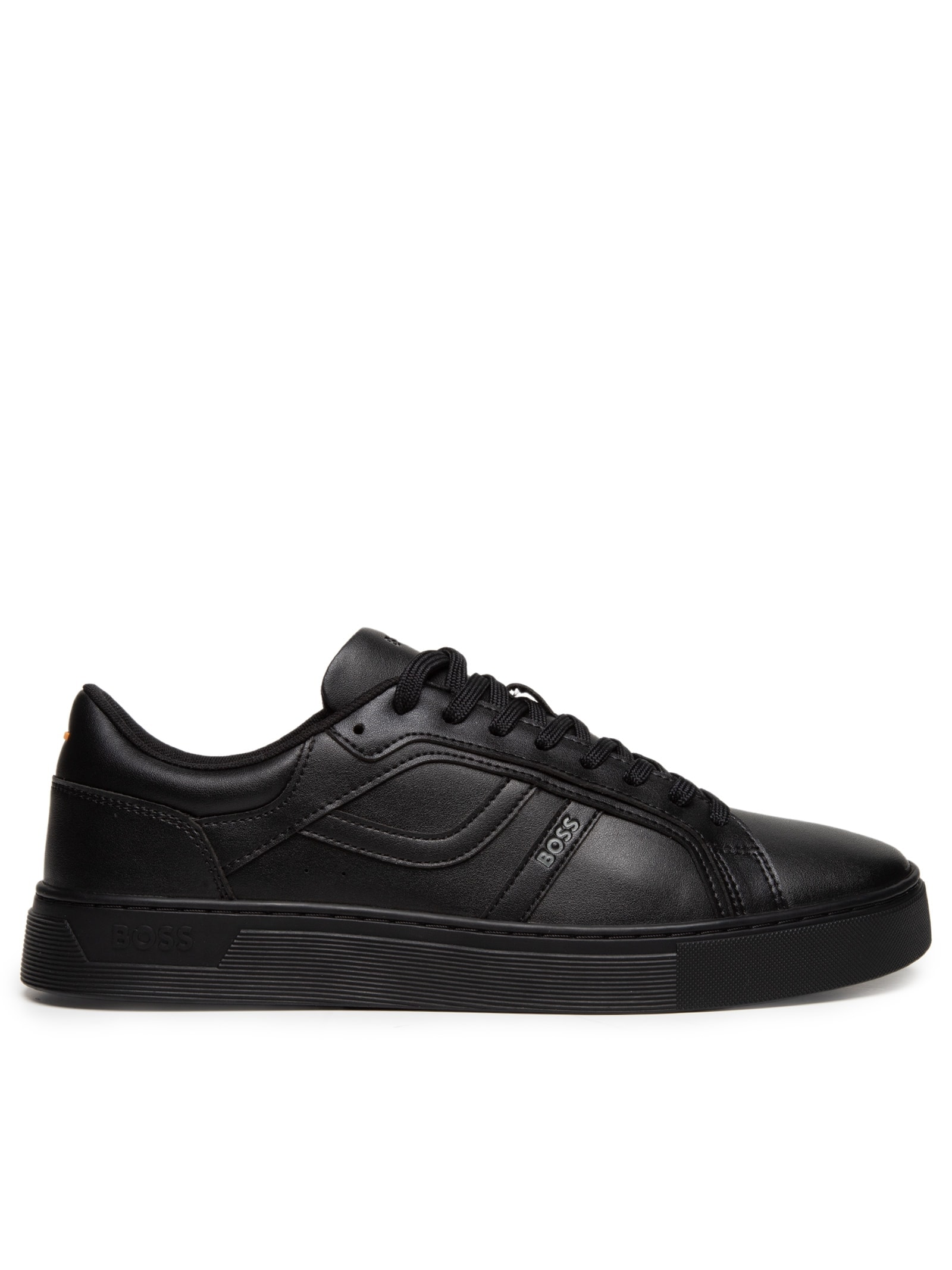 Tênis Masculino Rhys Tenn Pu Preto Boss