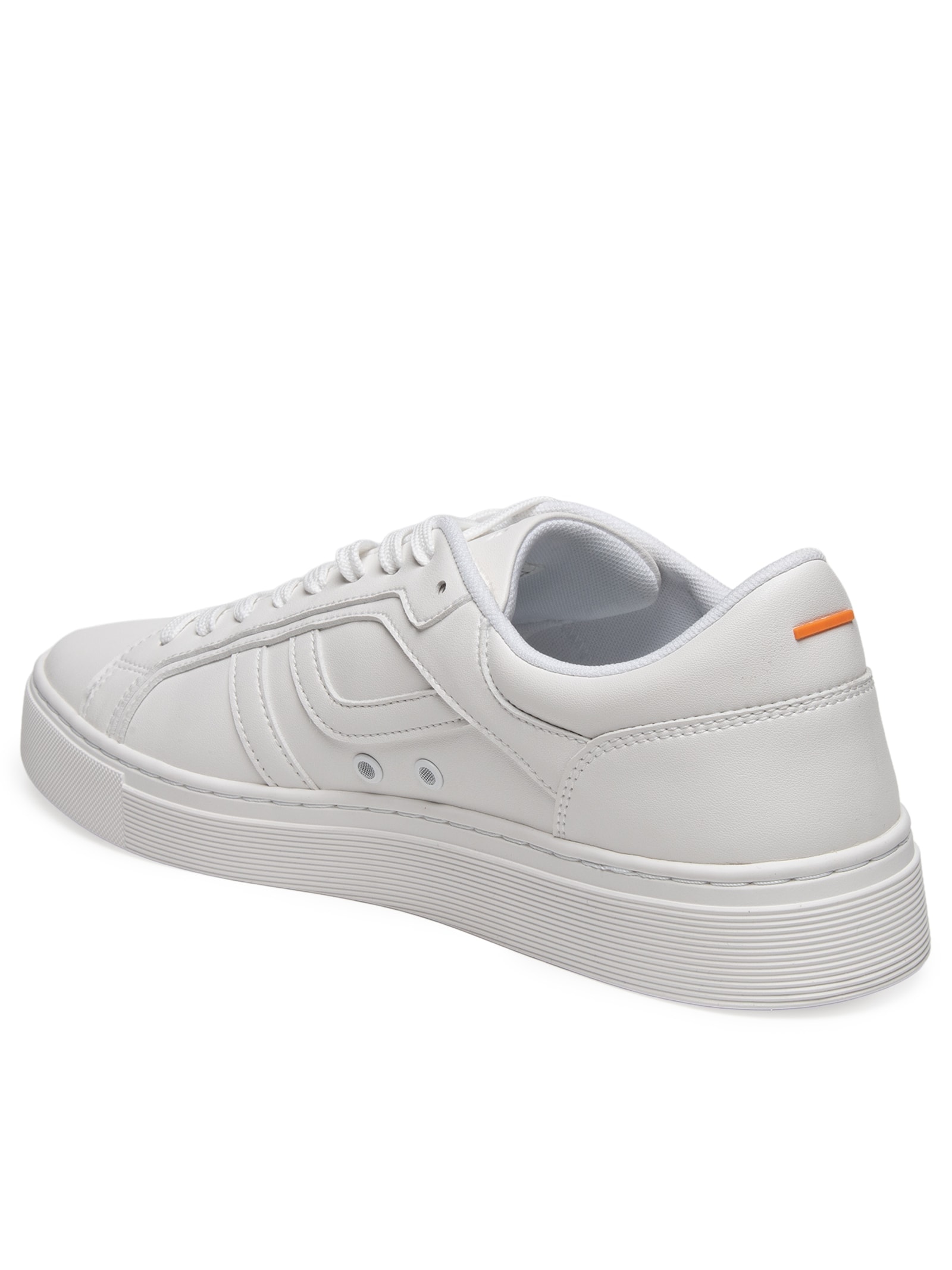 Tênis Masculino Rhys Tenn PU – Branco Boss