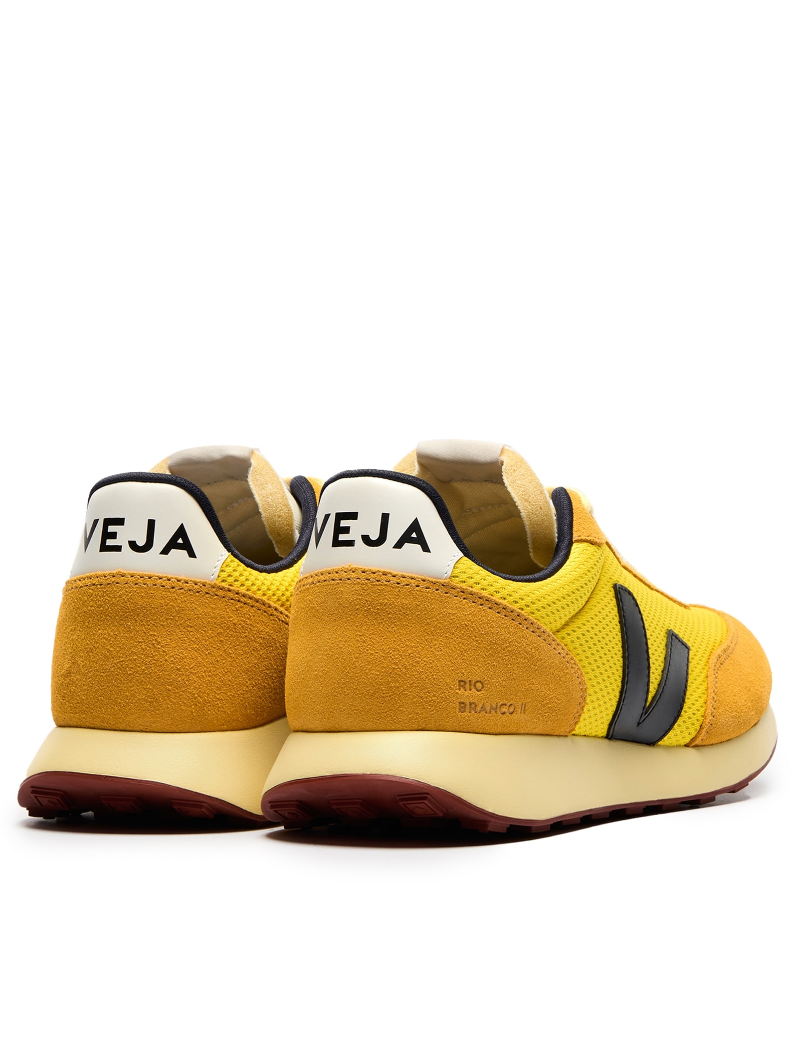 Tênis Masculino  Rio Branco Ii Alveomesh Amarelo Veja