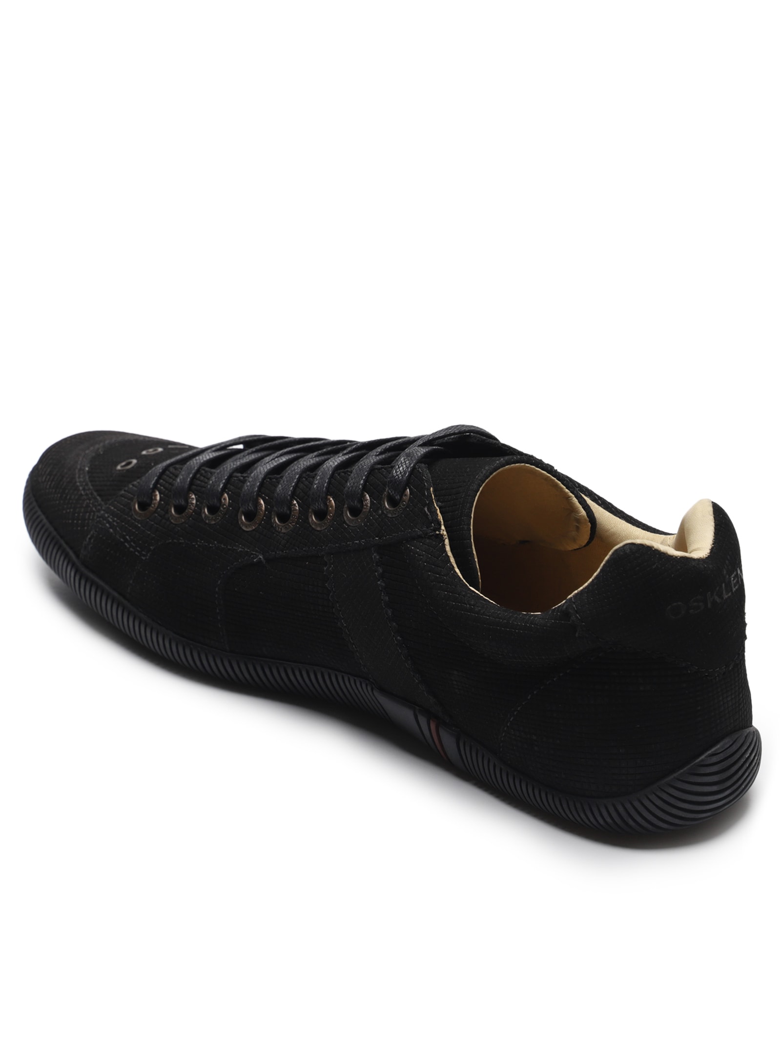 Tênis Masculino Riva Nobuck Fine Black Sole Preto Osklen