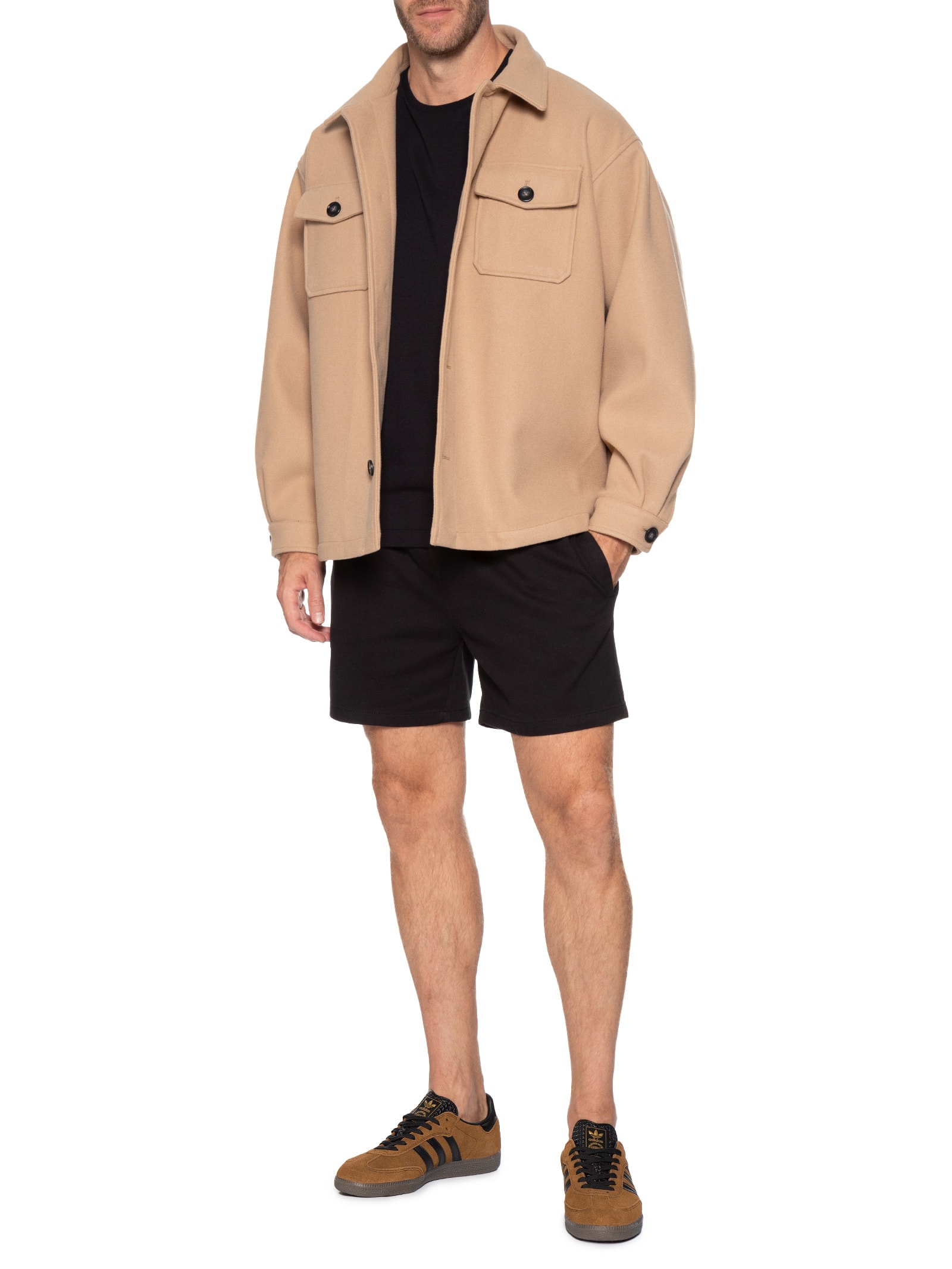 Tênis Masculino Samba ADV Marrom Adidas Originals