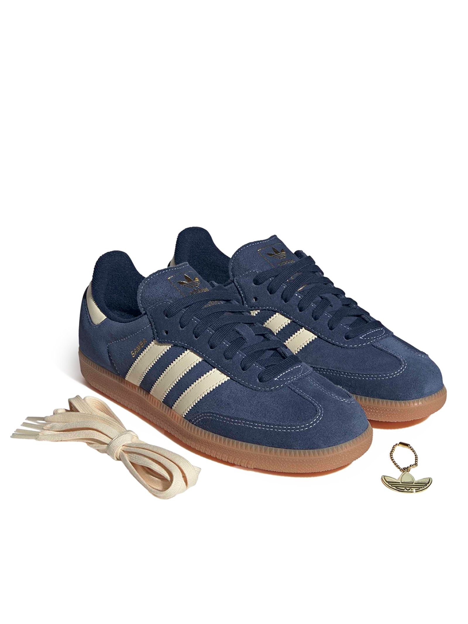 Tênis Masculino  Samba OG Azul Adidas Originals