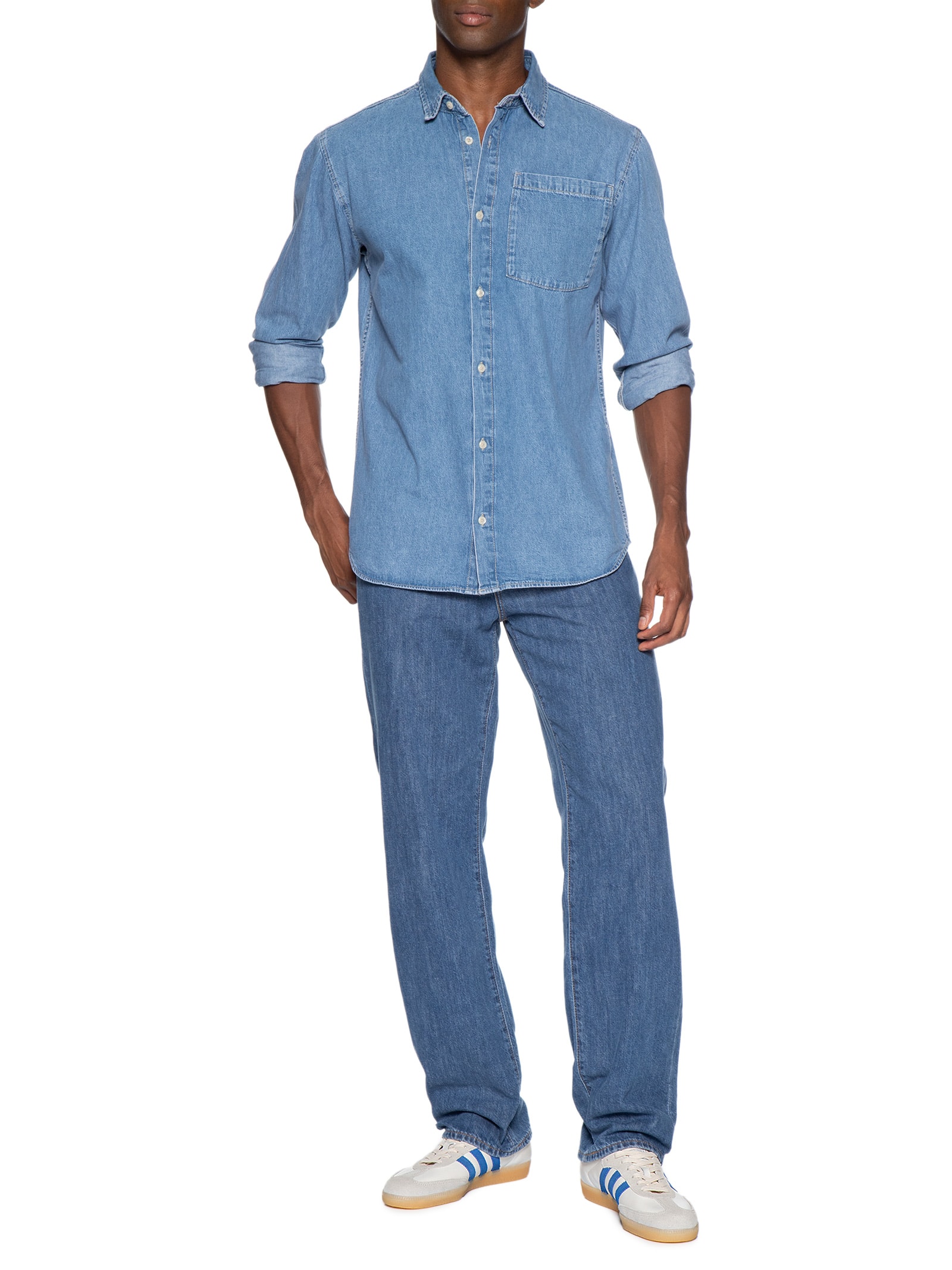 Tênis Masculino Samba OG Branco Adidas Originals