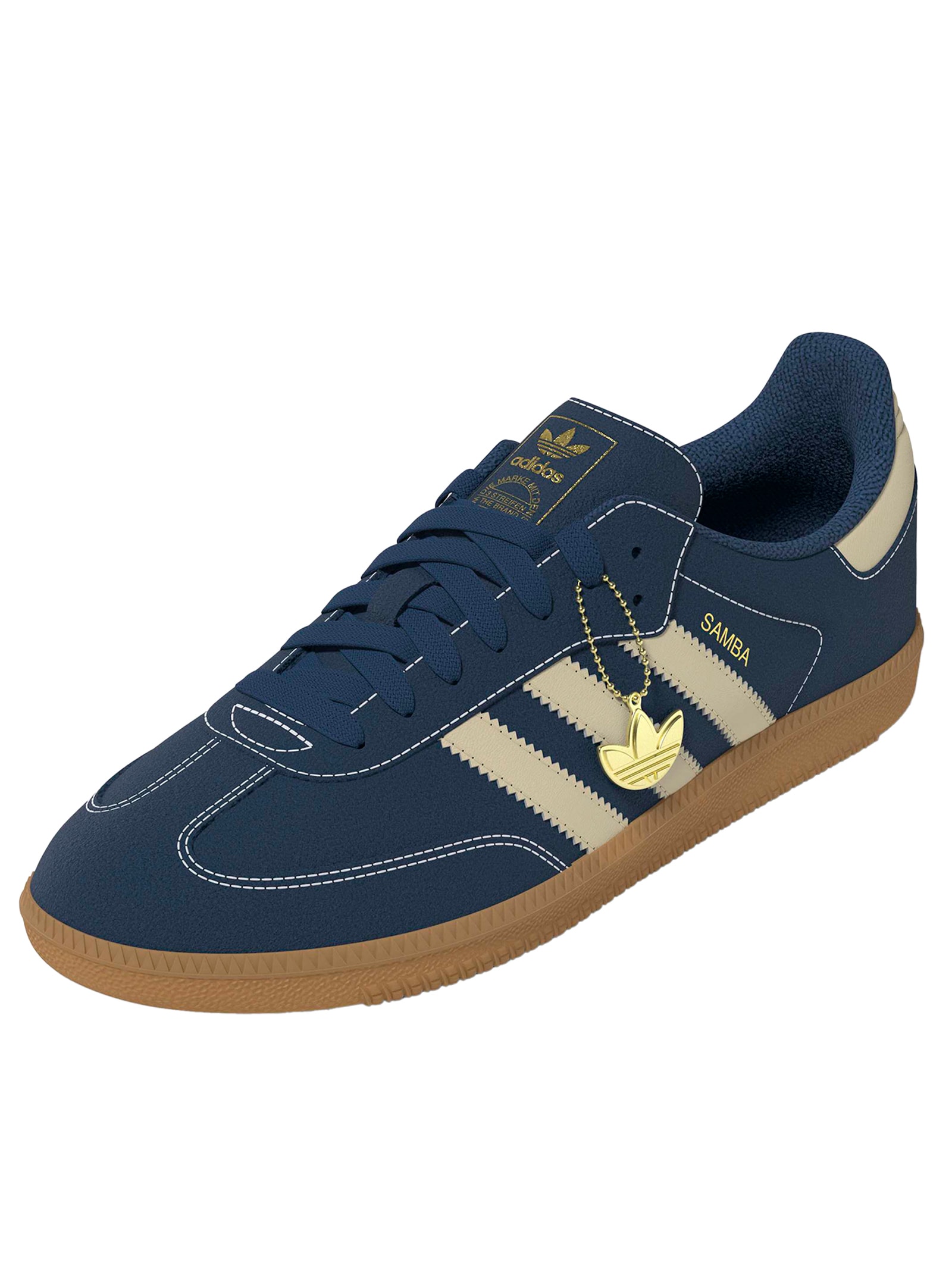 Tênis Masculino  Samba OG – Azul Adidas Originals