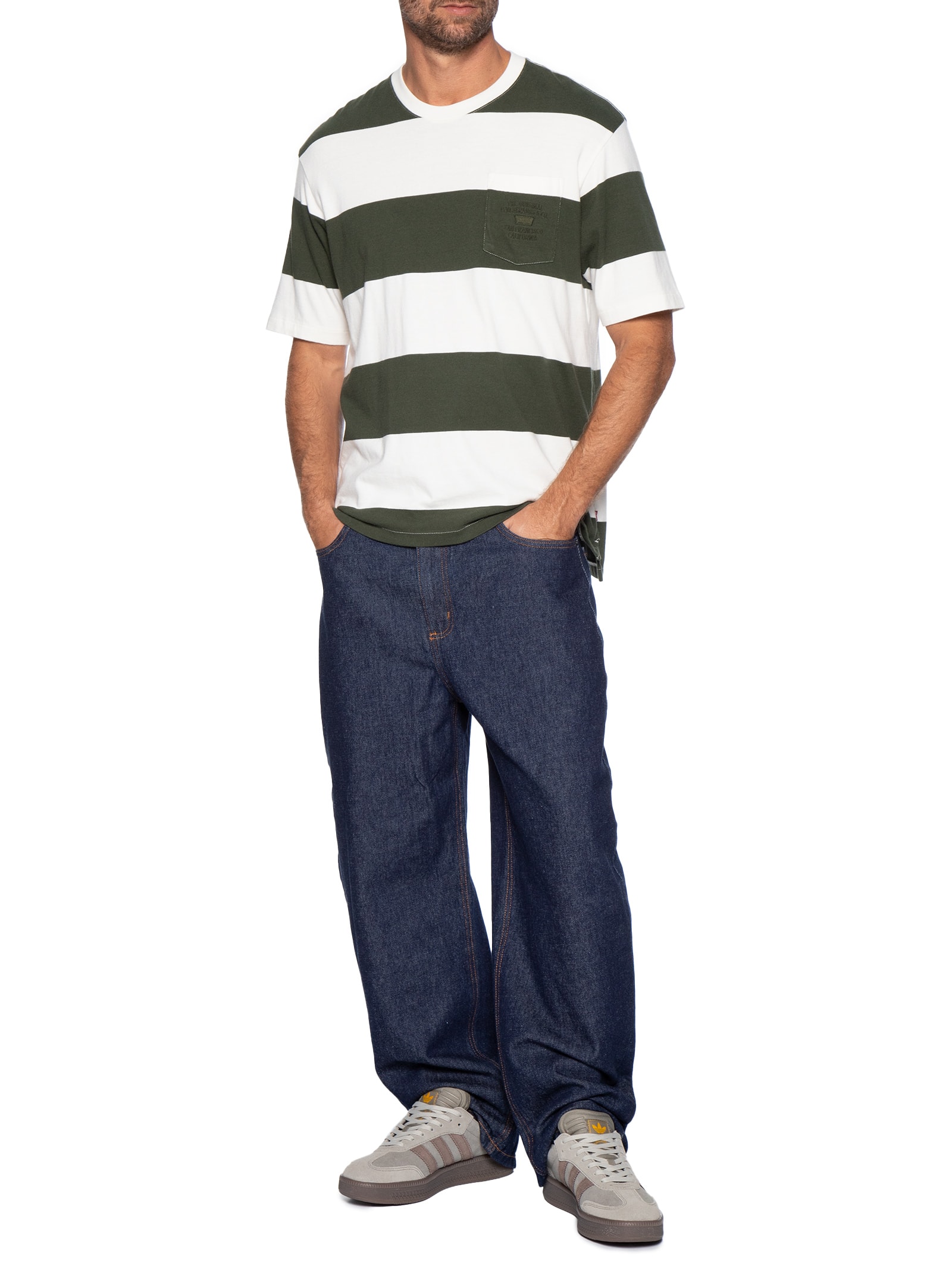 Tênis Masculino Samba XLG Verde Adidas Originals