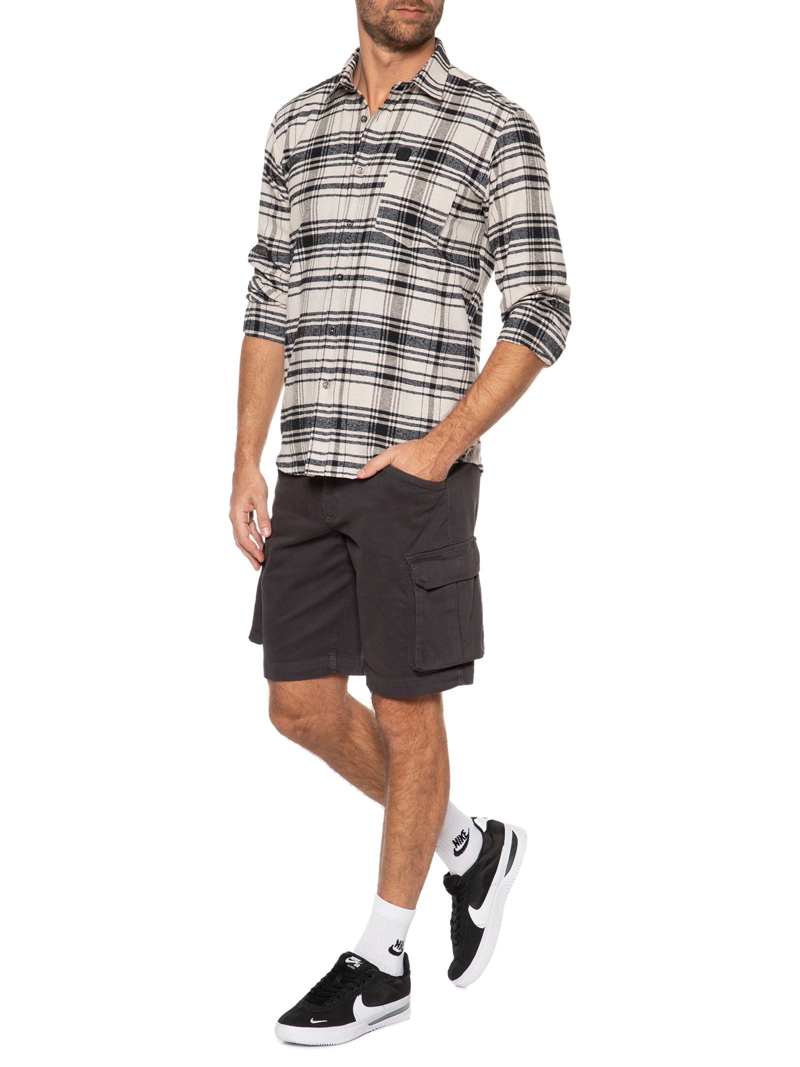 Tênis Masculino Sb Brsb Eco Preto Nike