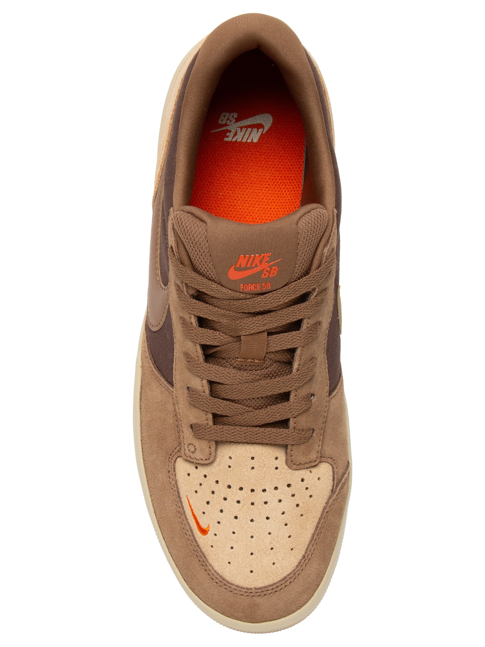 Tênis Masculino Sb Force 58 Marrom Nike