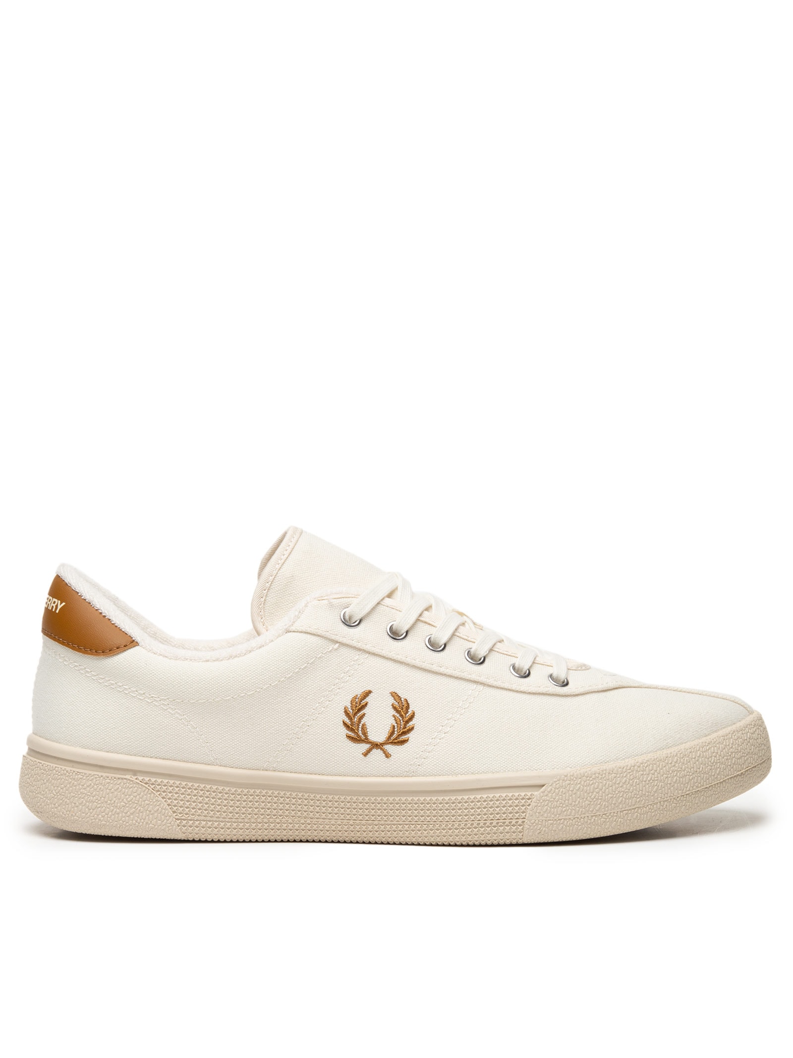 Tênis Masculino Shoe Poly Canvas Branco Fred Perry