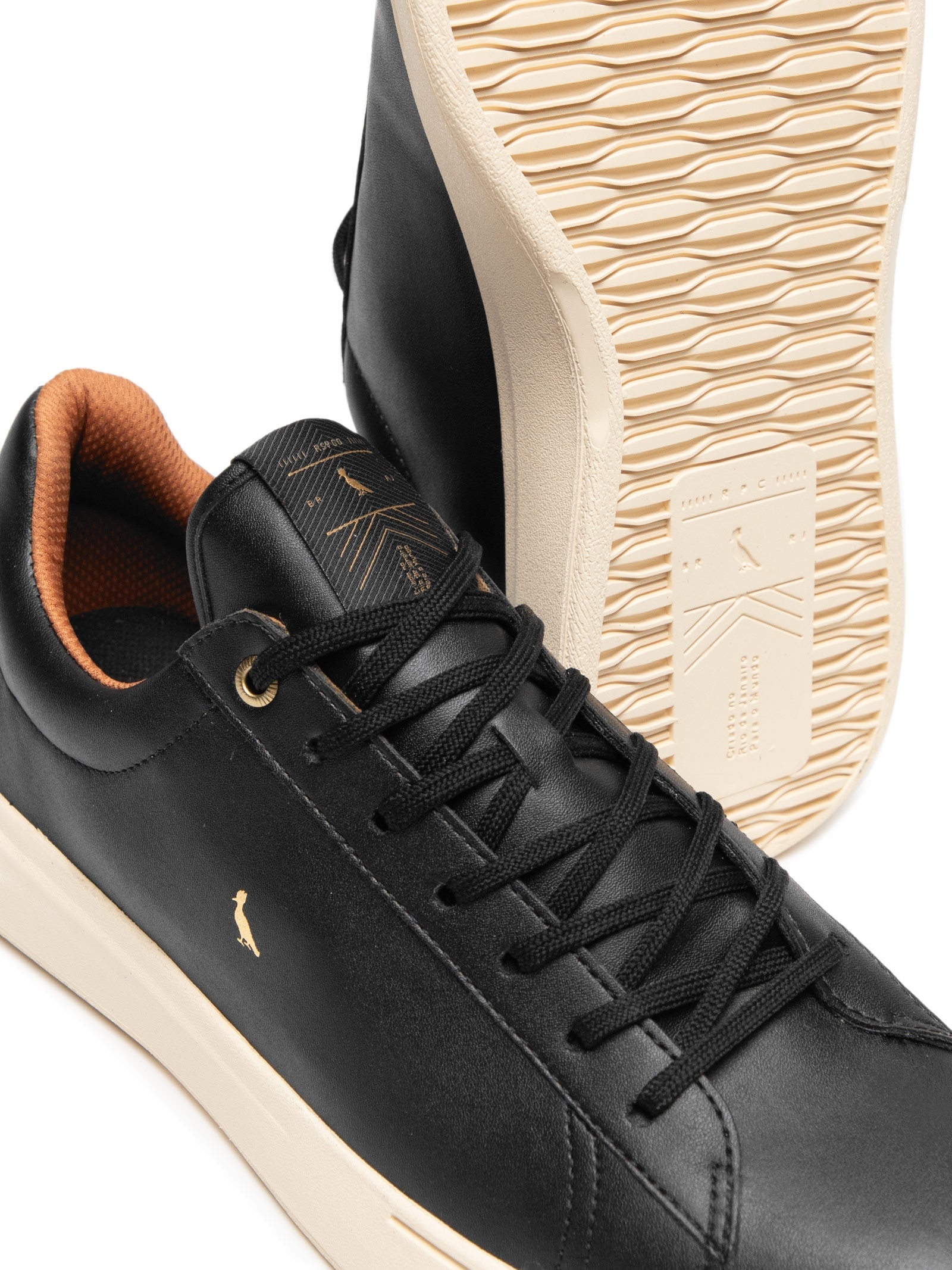 Tênis Masculino Sintético Venitex Tec Lycra Confort Preto Reserva Go