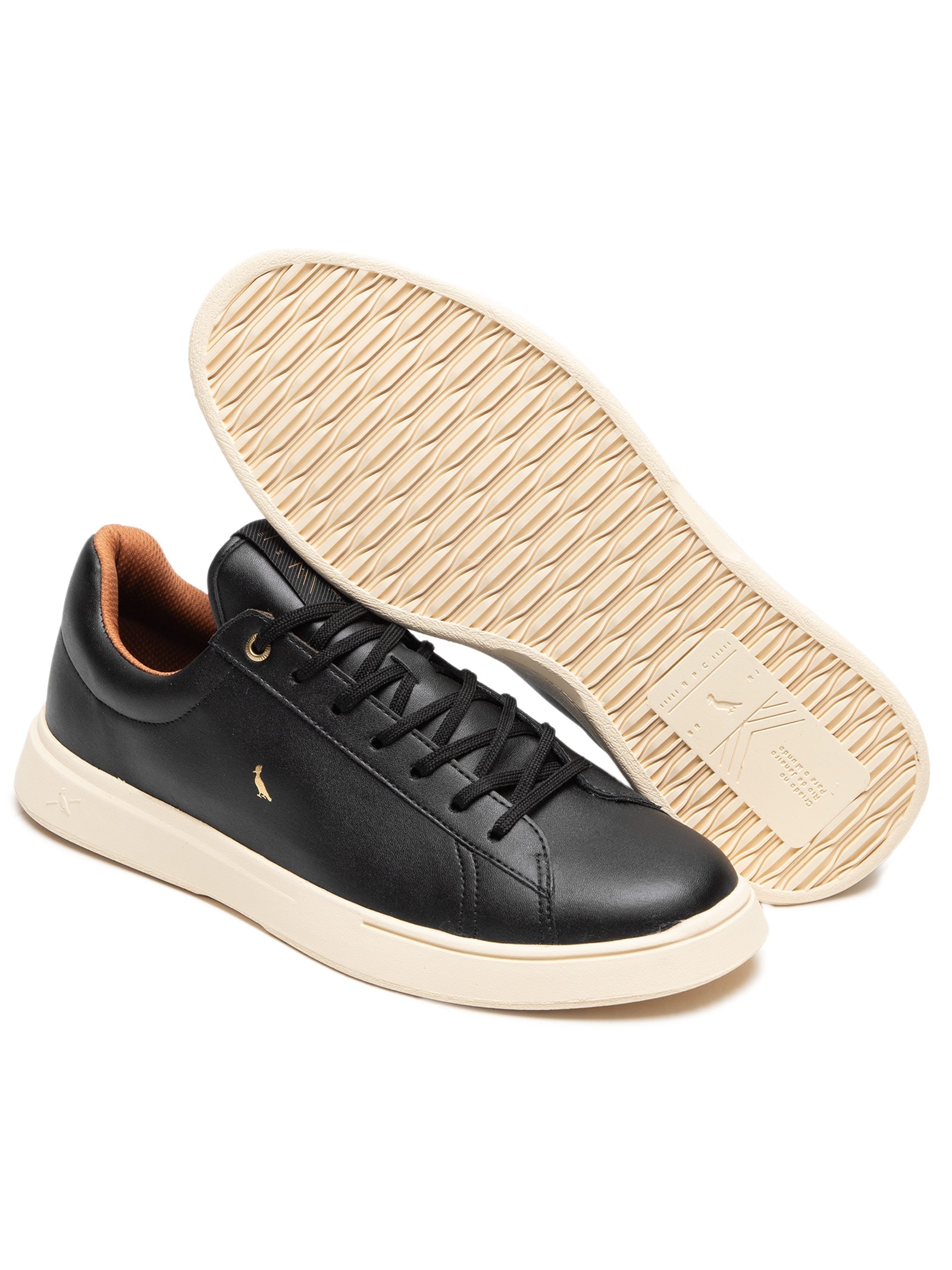 Tênis Masculino Sintético Venitex Tec Lycra Confort Preto Reserva Go