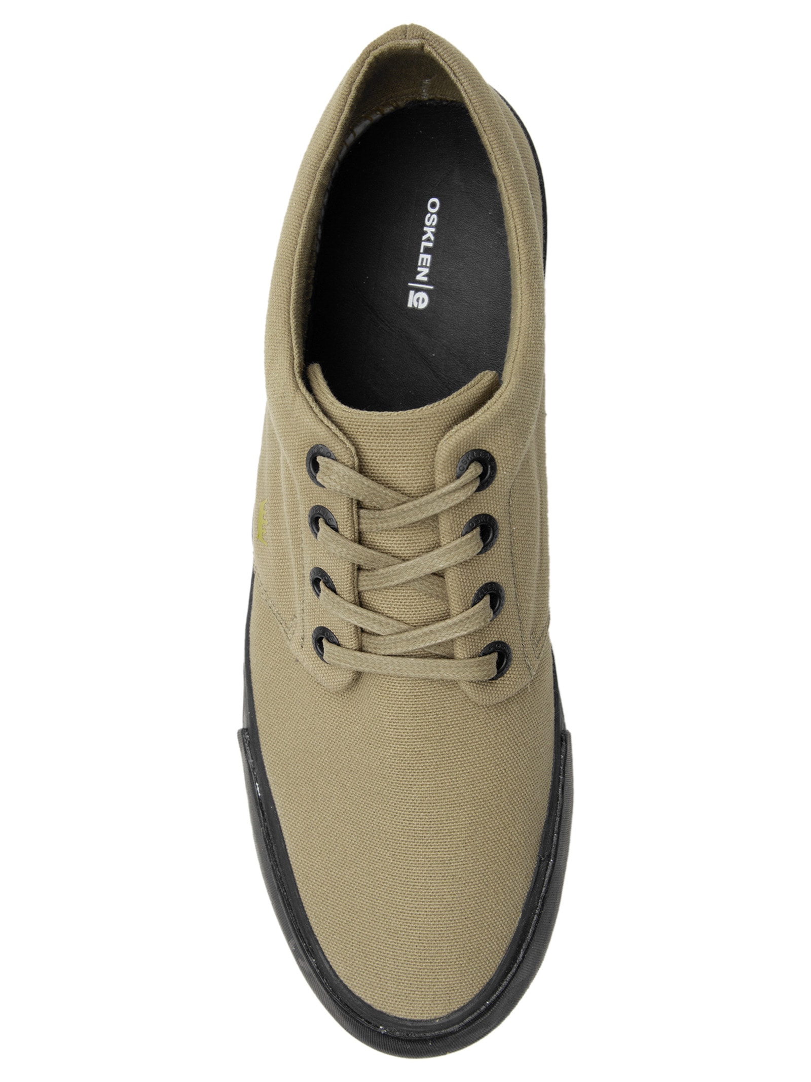 Tênis Masculino Skate Boarding Lona Black Sole Bege Osklen