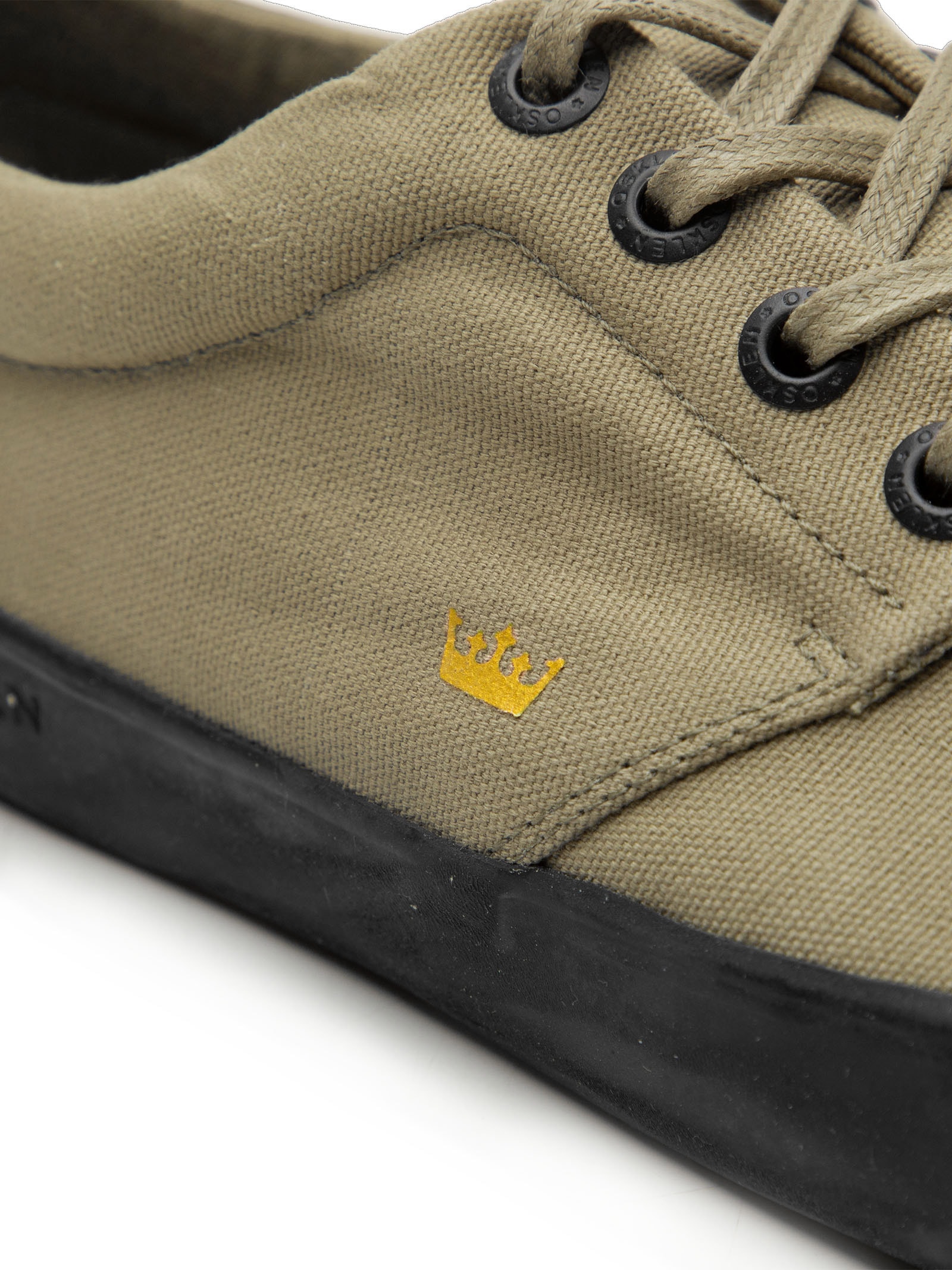 Tênis Masculino Skate Boarding Lona Black Sole Bege Osklen