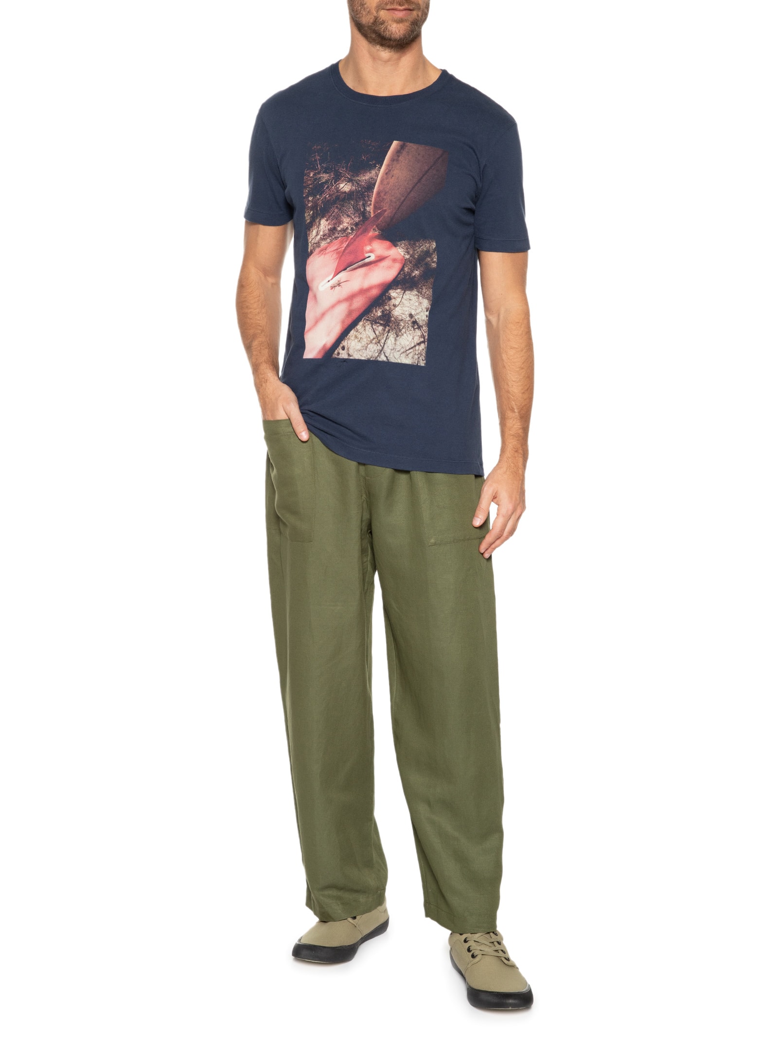 Tênis Masculino Skate Boarding Lona Black Sole Bege Osklen