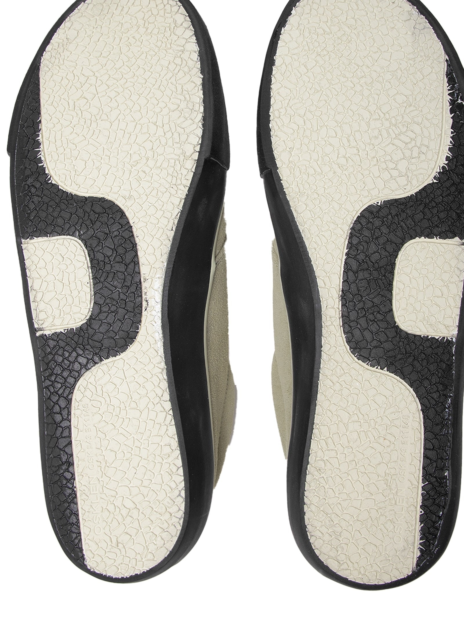 Tênis Masculino Skateboarding Camurça Black Sole M Bege Osklen