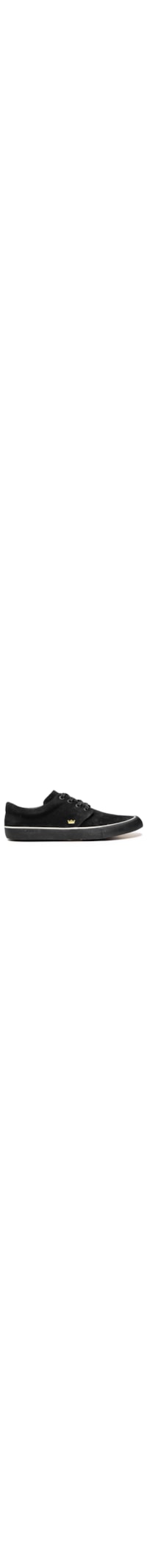 Tênis Masculino Skateboarding Camurça Black Sole M - Preto