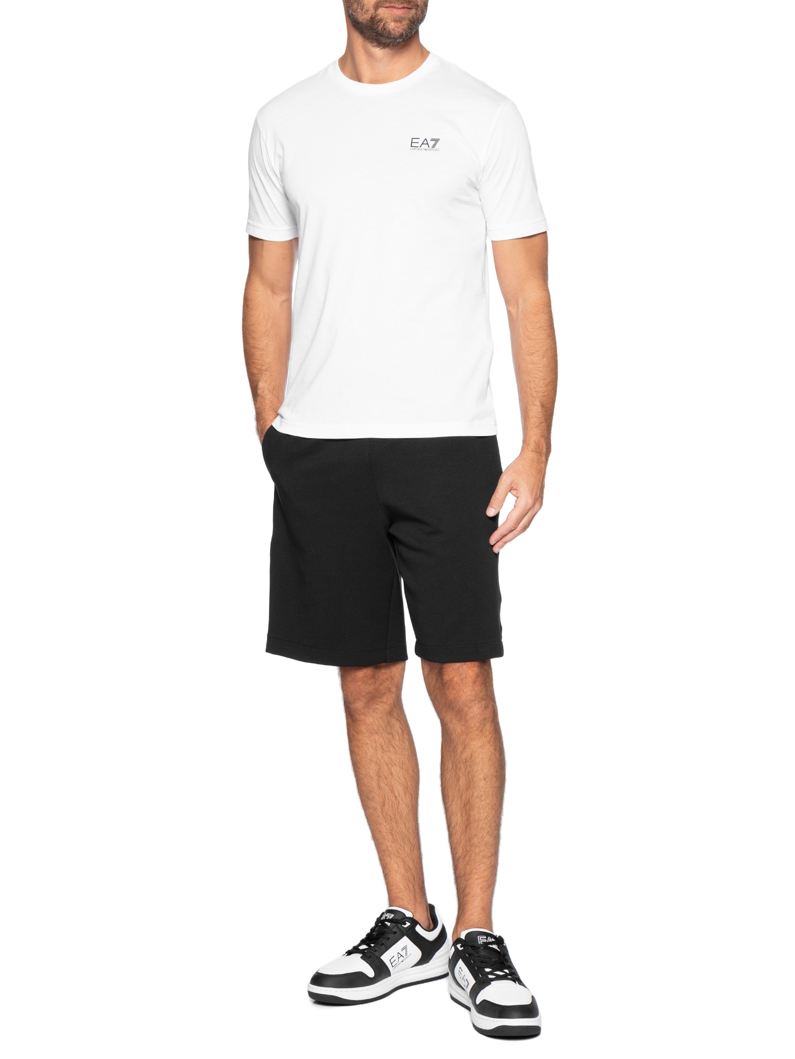 Tênis Masculino Slasher Preto Ea7 Emporio Armani