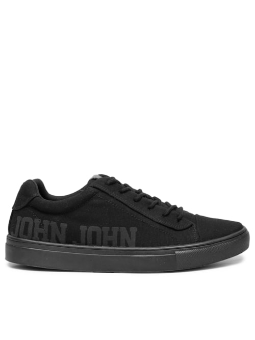Tênis Masculino Slik Canvas – Preto