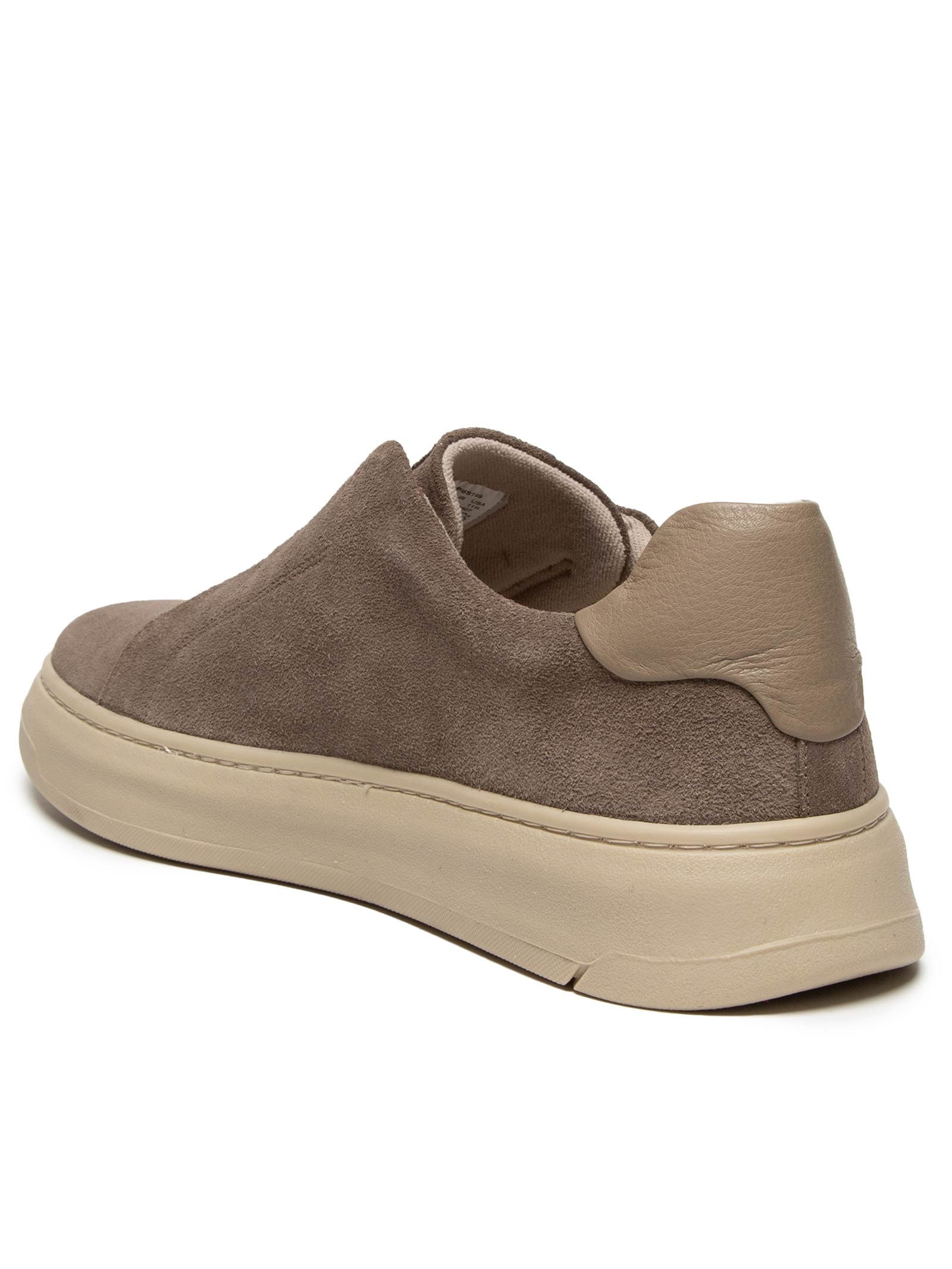 Tênis Masculino Slip On em Camurça – Bege Basiq Men