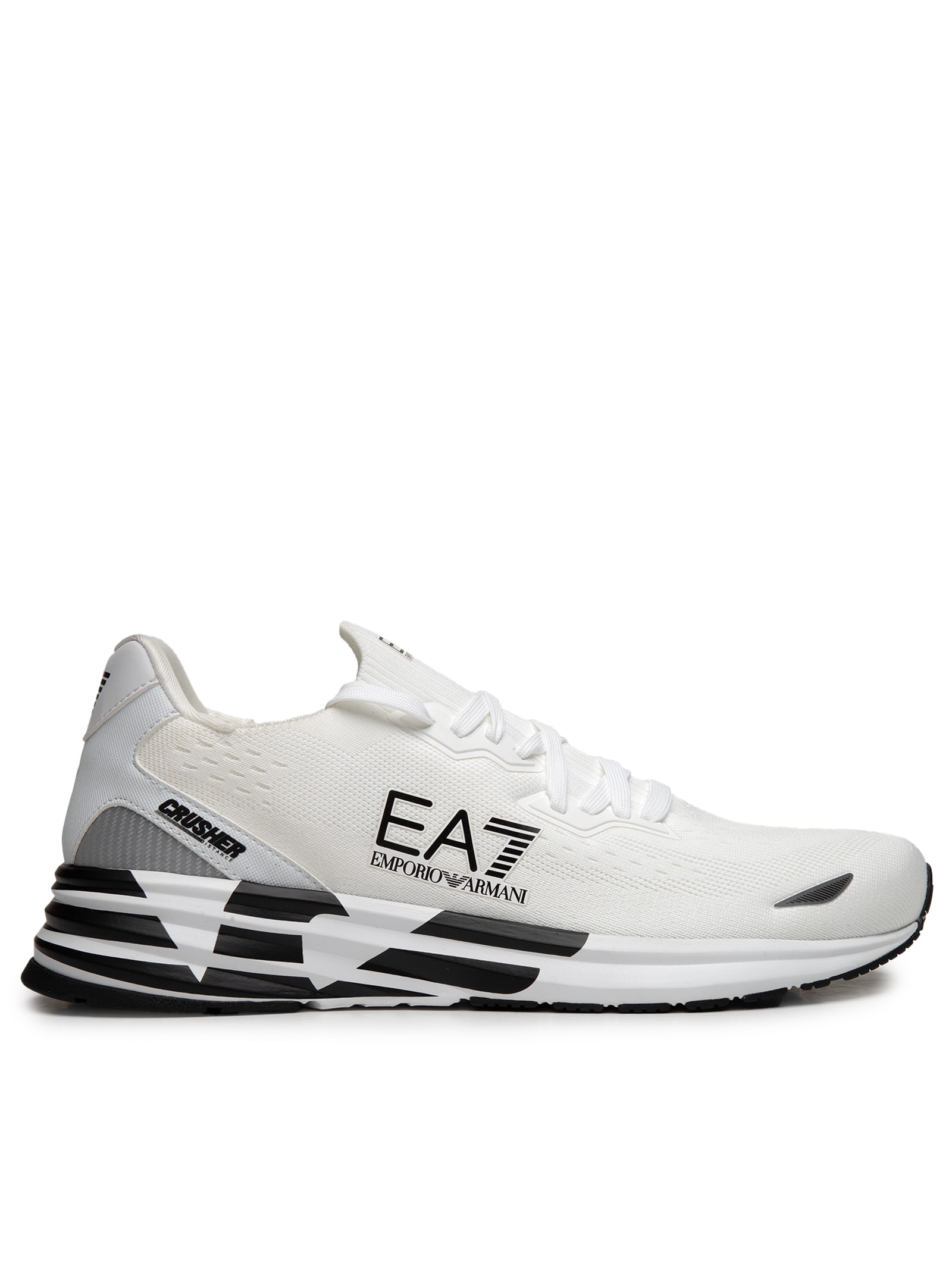 Tênis Masculino Sneaker Crusher Distance Knit 2.0 Branco Ea7 Emporio Armani