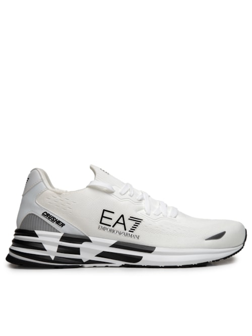 Tênis Masculino Sneaker Crusher Distance Knit 2.0 - Branco