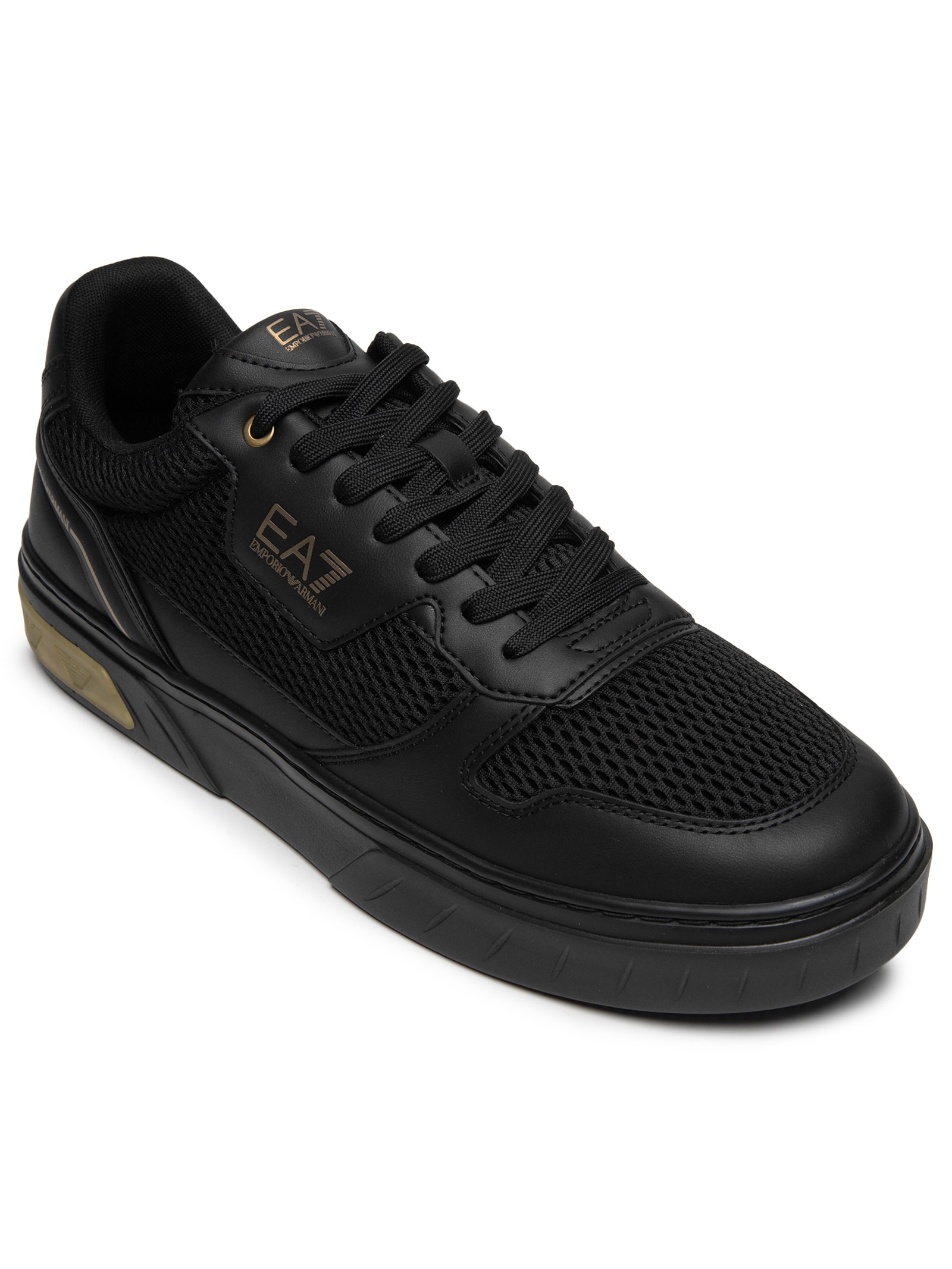 Tênis Masculino Sneaker New Premium Court Preto Ea7 Emporio Armani