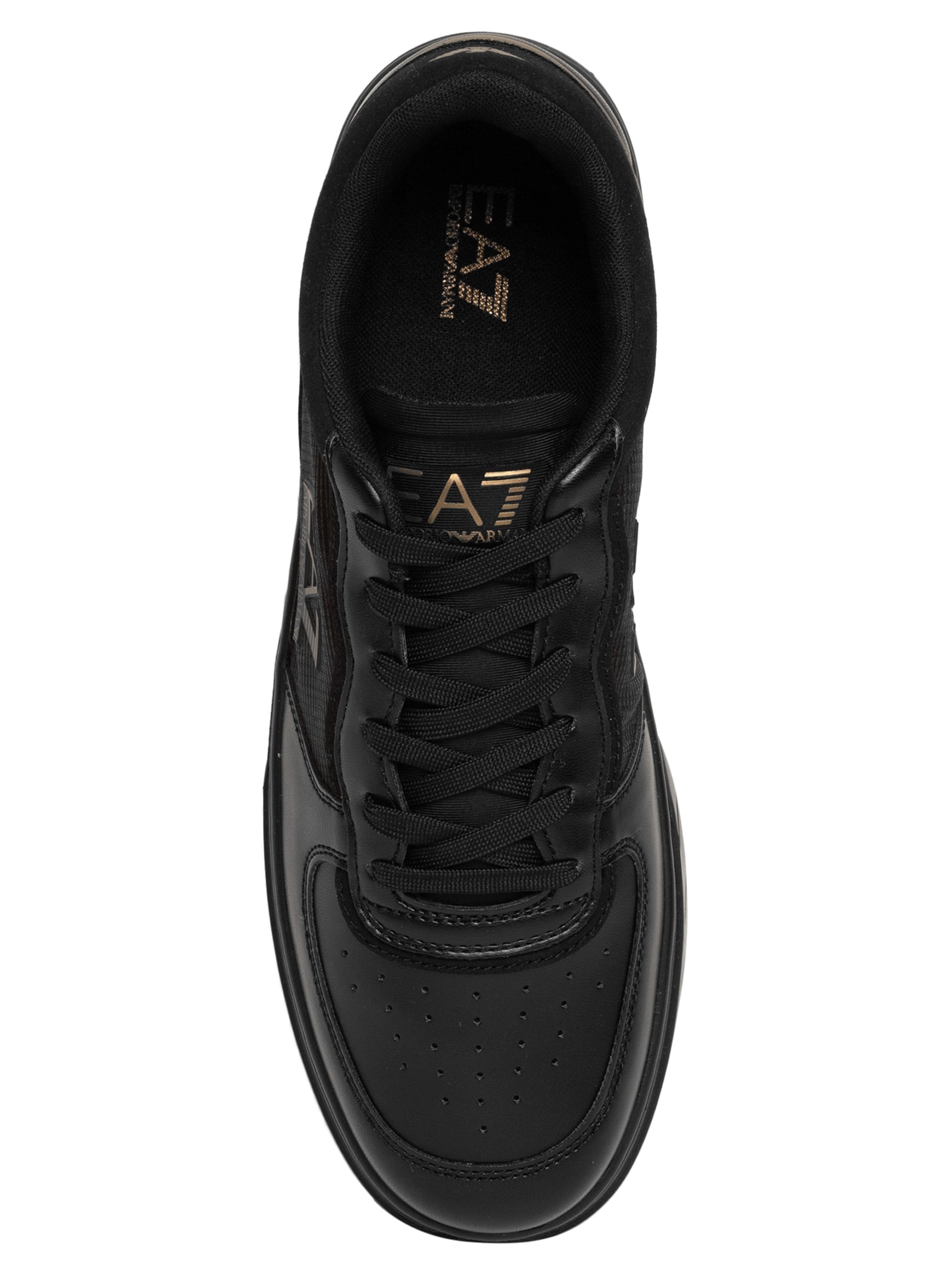 EA7 Empório Armani - Tênis Masculino Sneaker Premium Court - Preto