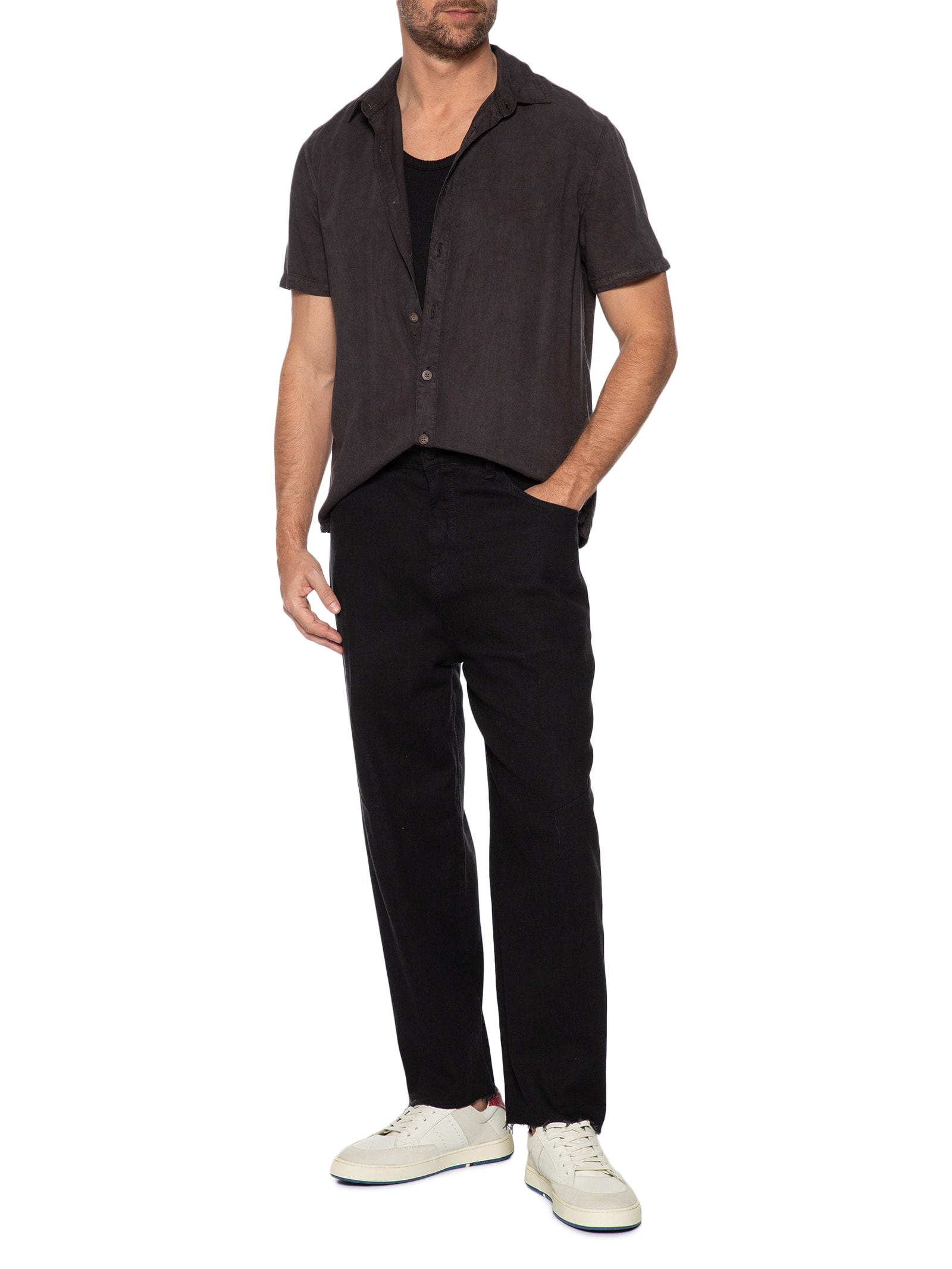 Tênis Masculino Soho Cap Branco  Osklen